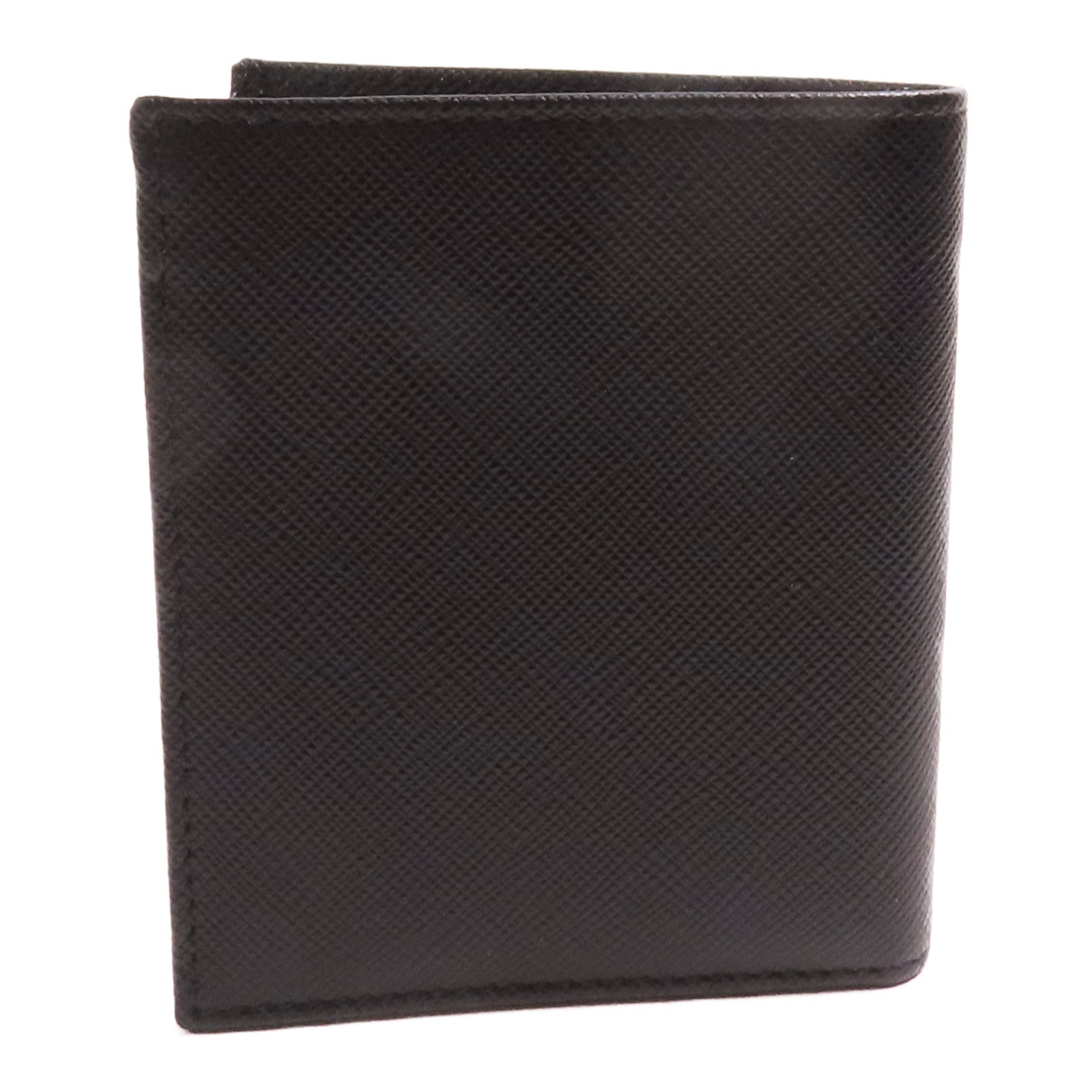 PRADA 牛皮皮革Wallet銀扣錢包