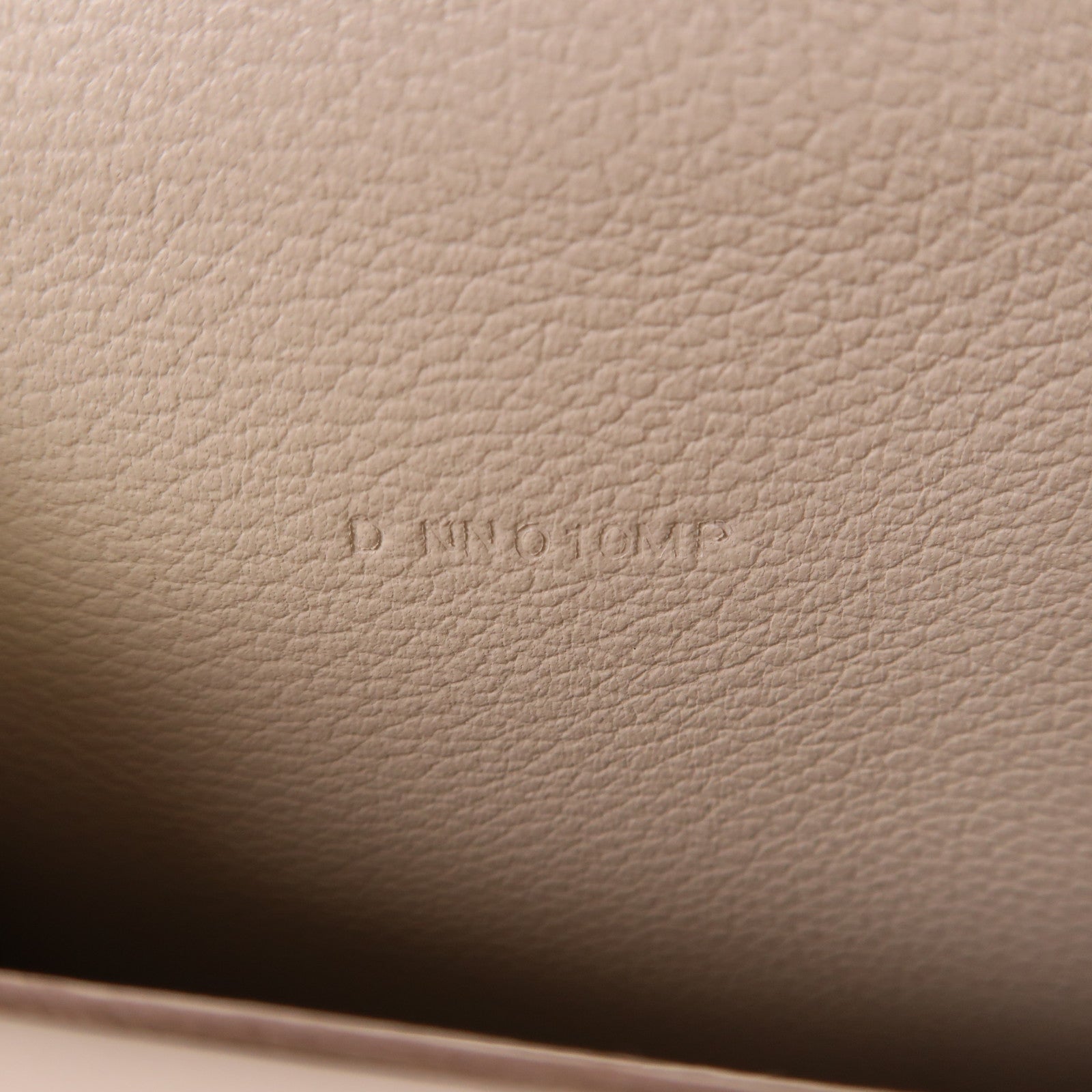 HERMES Evercolor皮革2002 Slim金扣手拿包冰川白色