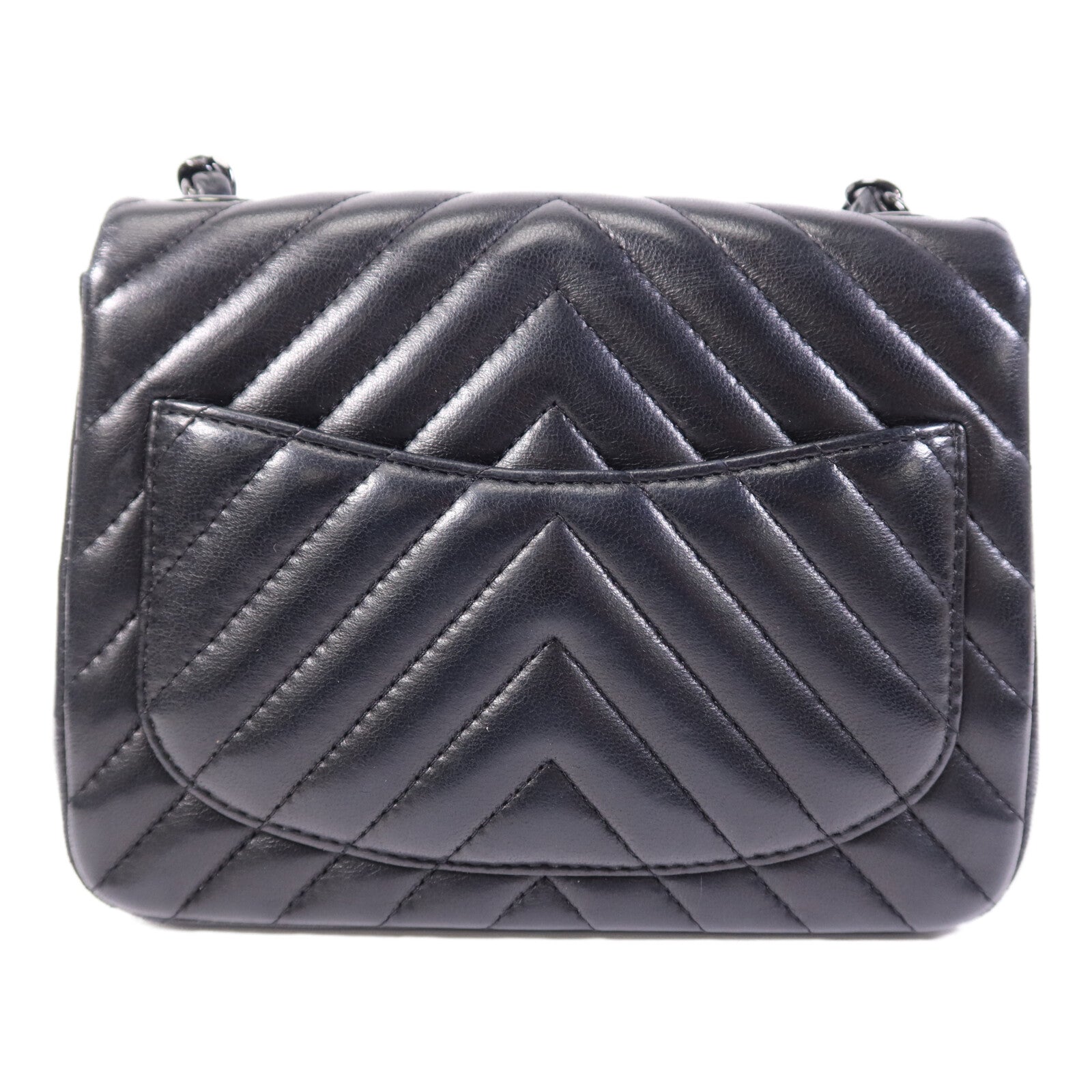 CHANEL 羊皮皮革Mini Classic 17鏈帶肩背袋