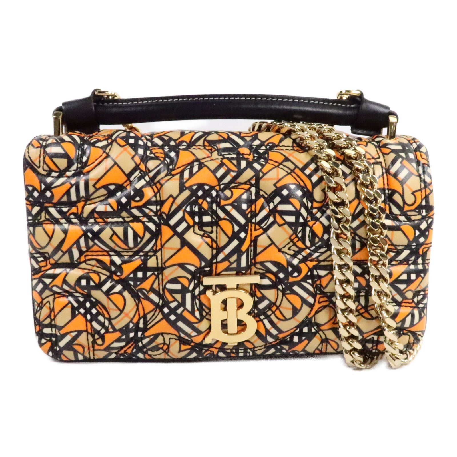 BURBERRY 羊皮皮革Lola Bag Small手挽肩背兩用袋