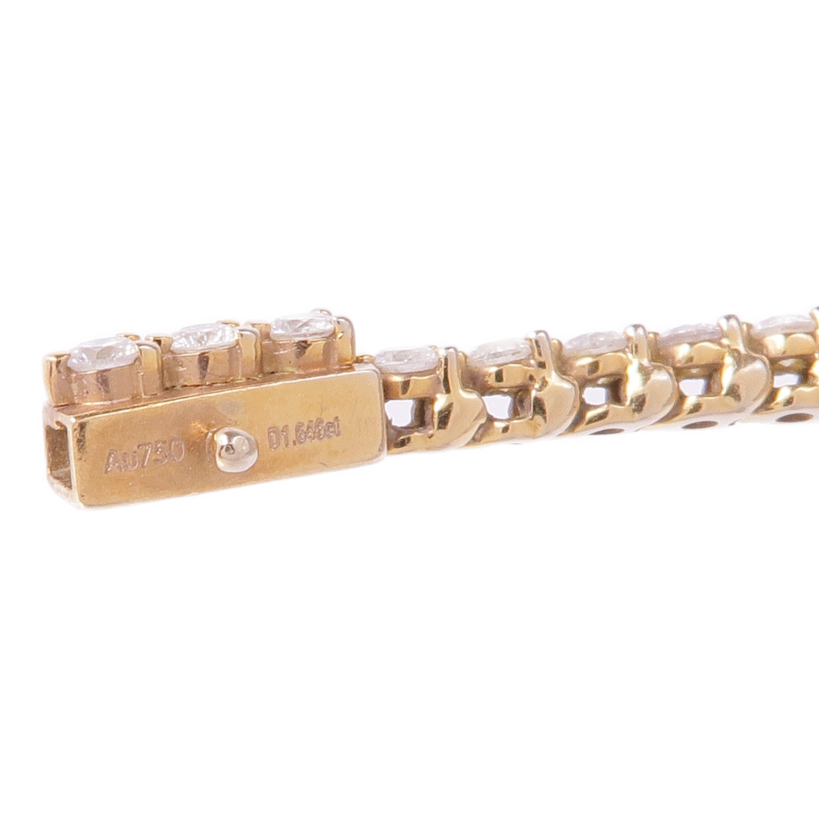 JEWELRY 18K黃金Diamond Bracelet鑽石手鏈