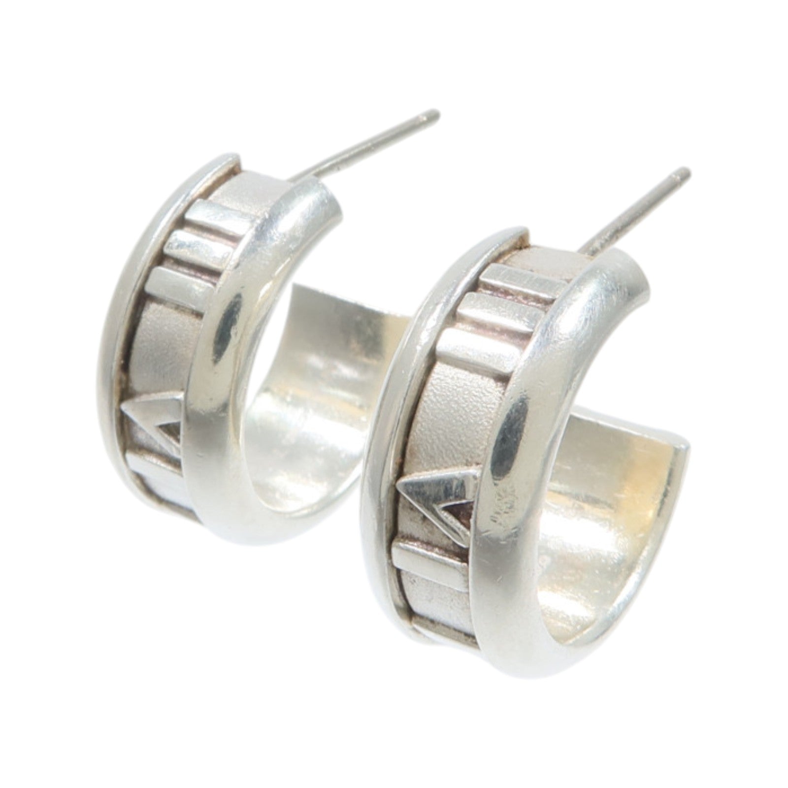 TIFFANY&CO 925純銀Atlas Earrings耳環