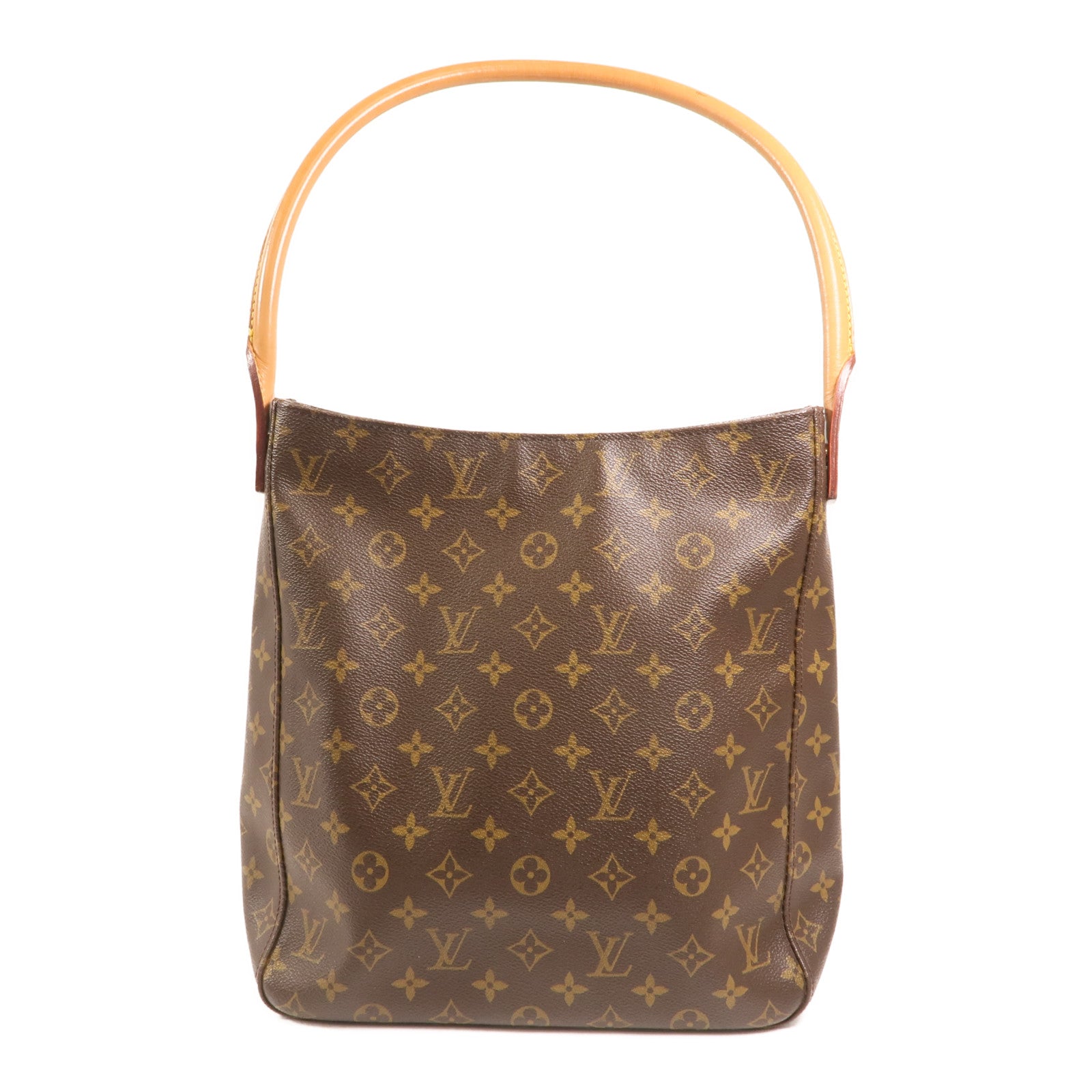 LOUIS VUITTON Monogram Looping GM金扣肩背袋