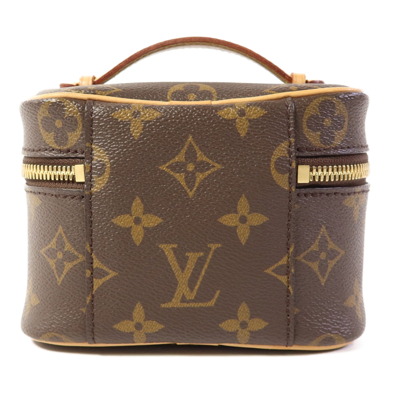 LOUIS VUITTON Monogram Nice Nano金扣化妝袋