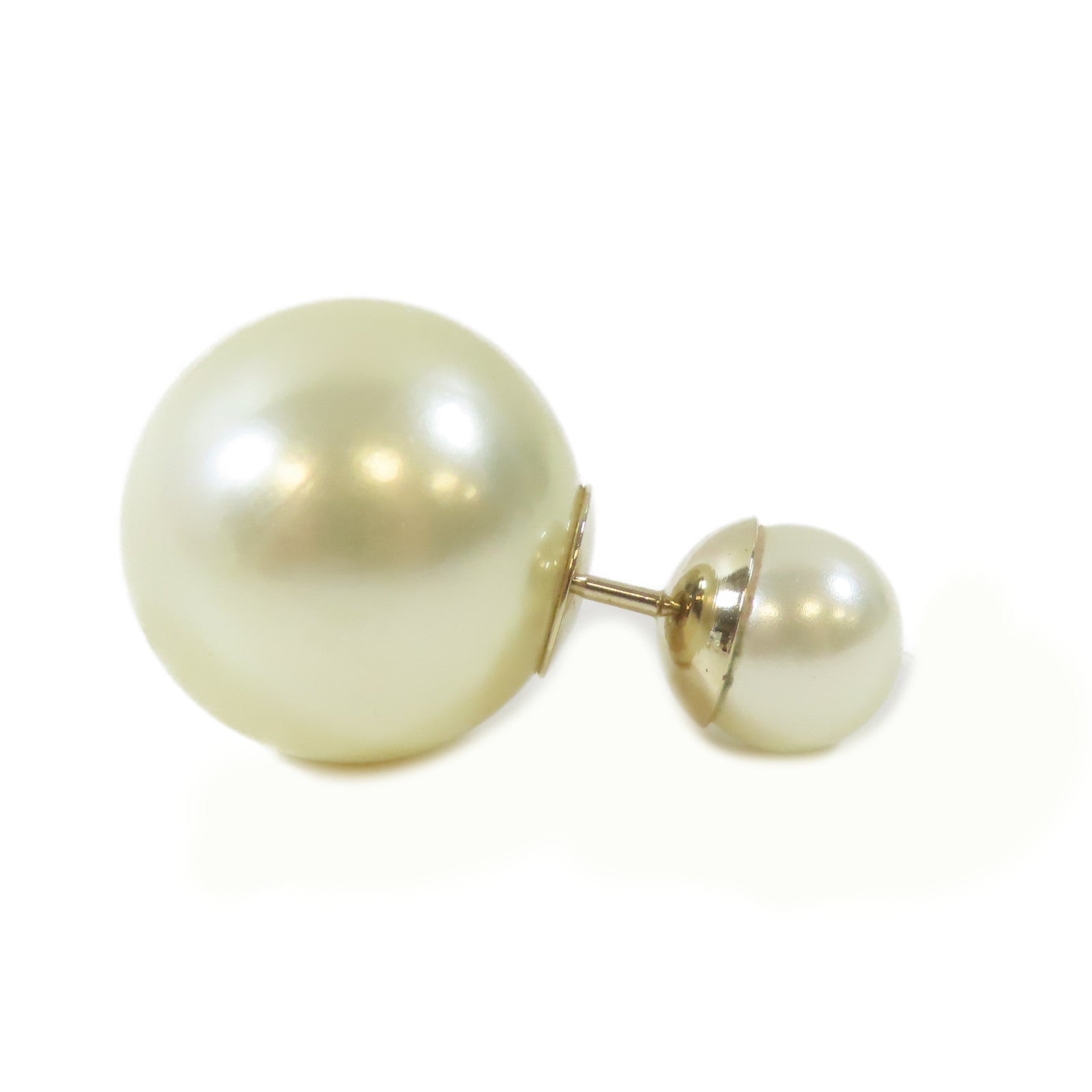 Dior 【激減優惠】PVC Earrings耳環白色/金色