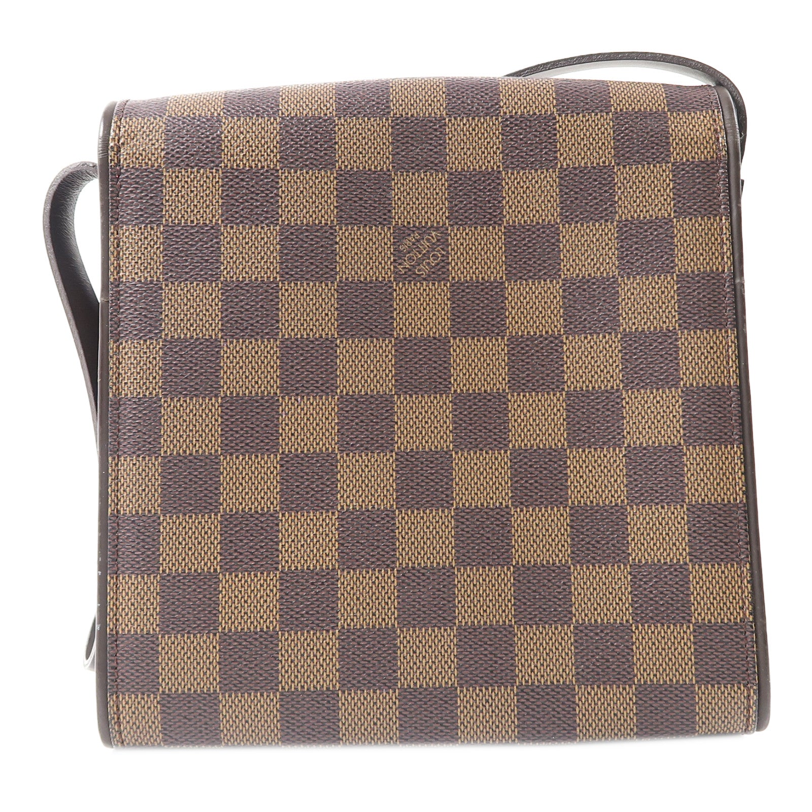 LOUIS VUITTON Damier Ebene Tribeca Mini肩背袋啡色