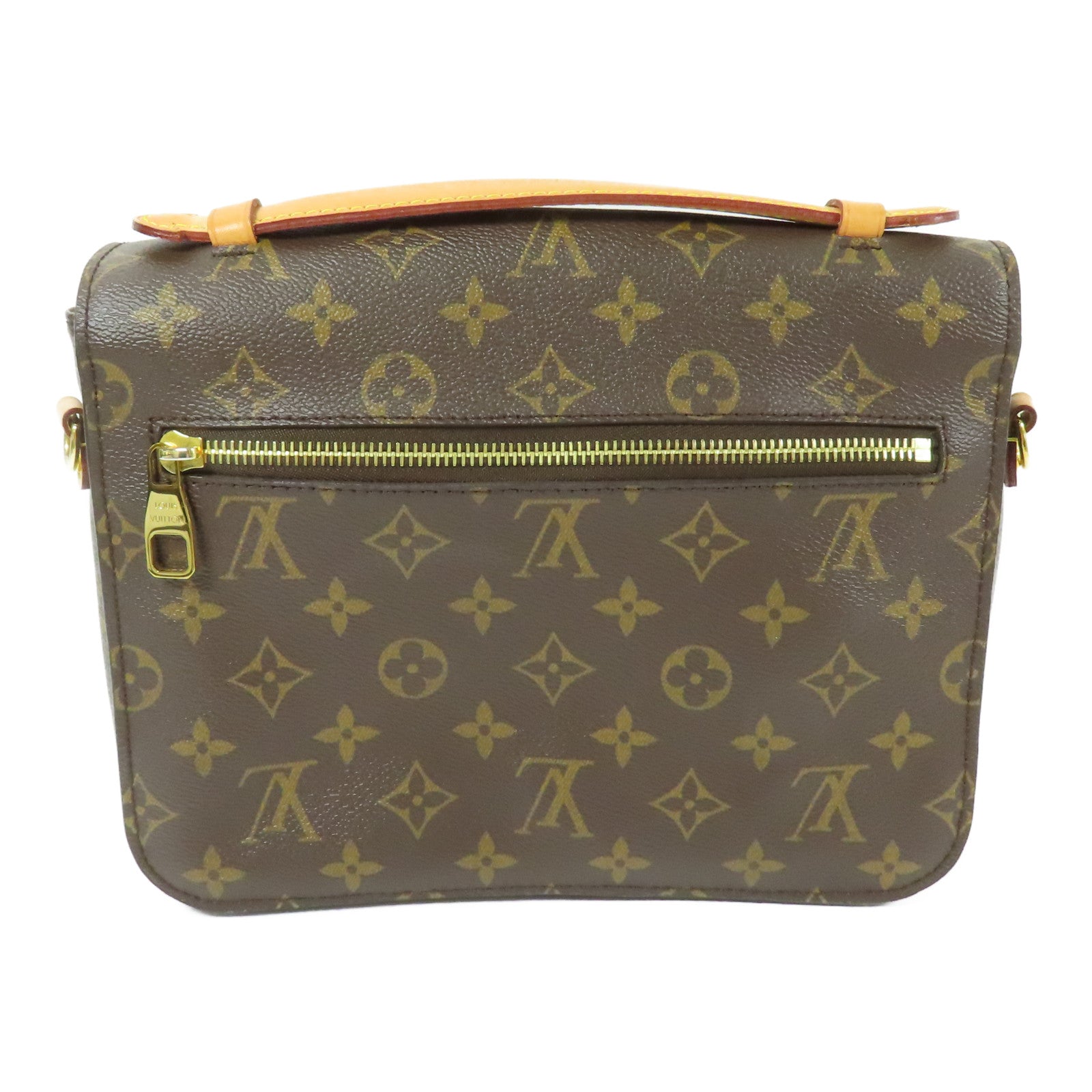 LOUIS VUITTON LV GHW Pochette Metis MM 2 Way Bag M44875 Monogram Brown