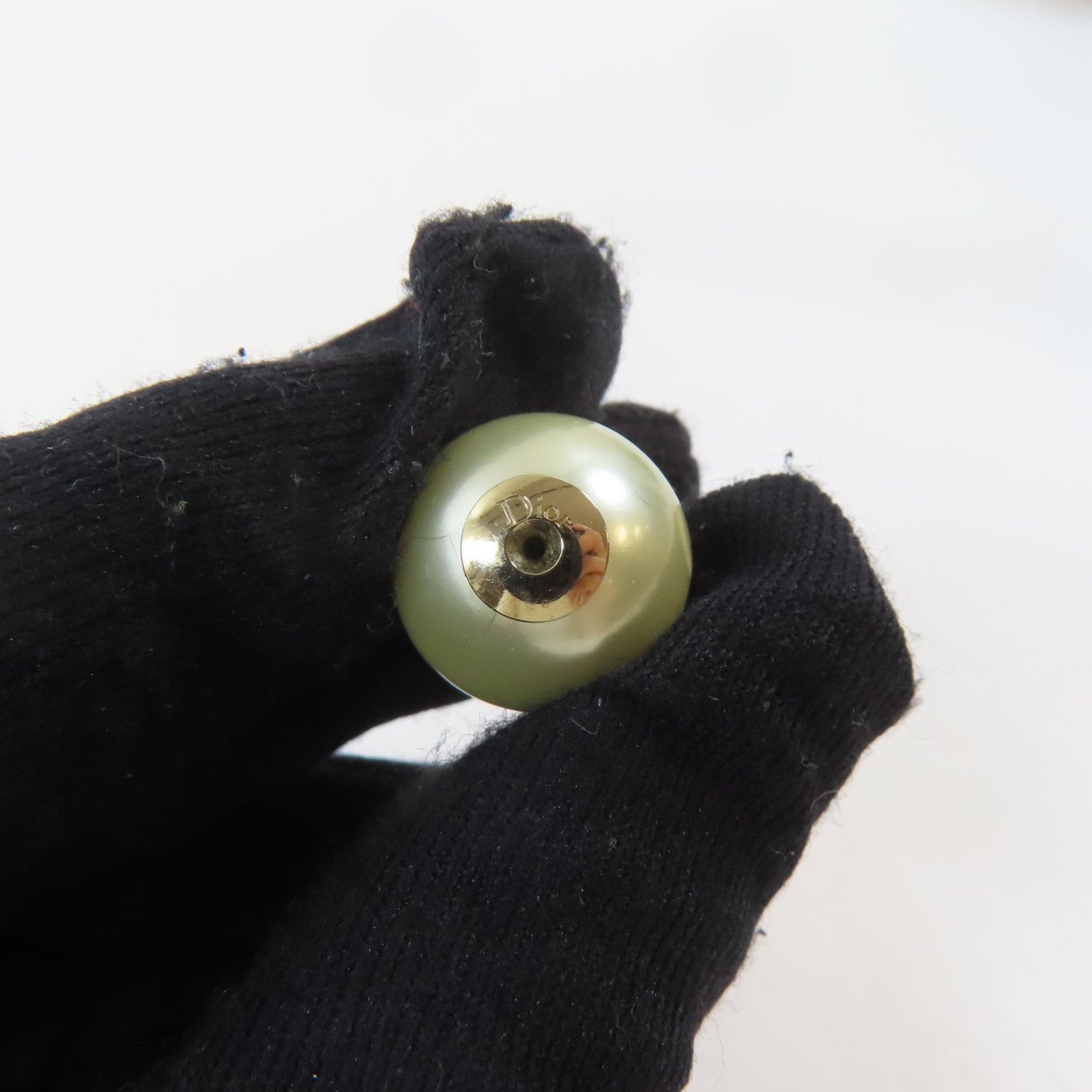 Dior 【激減優惠】PVC Earrings耳環白色/金色