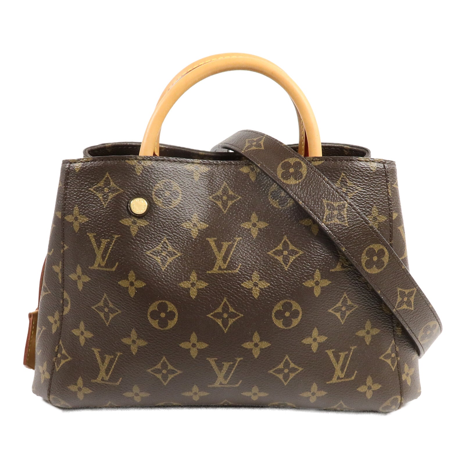 LOUIS VUITTON Monogram Montaigne BB手挽肩背兩用袋