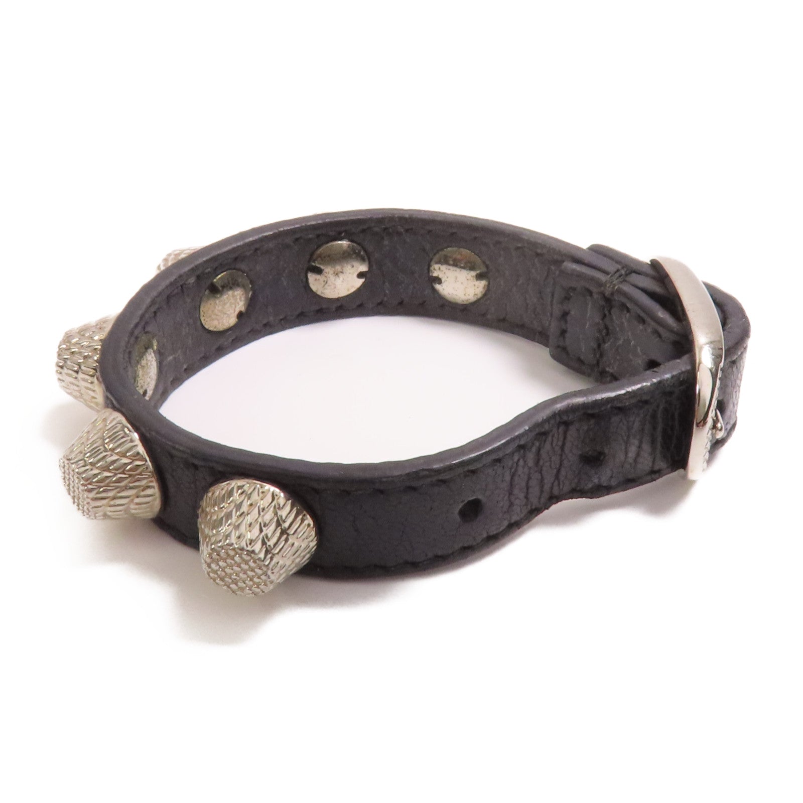 BALENCIAGA 【激減優惠】牛皮皮革/金屬Bracelet手帶