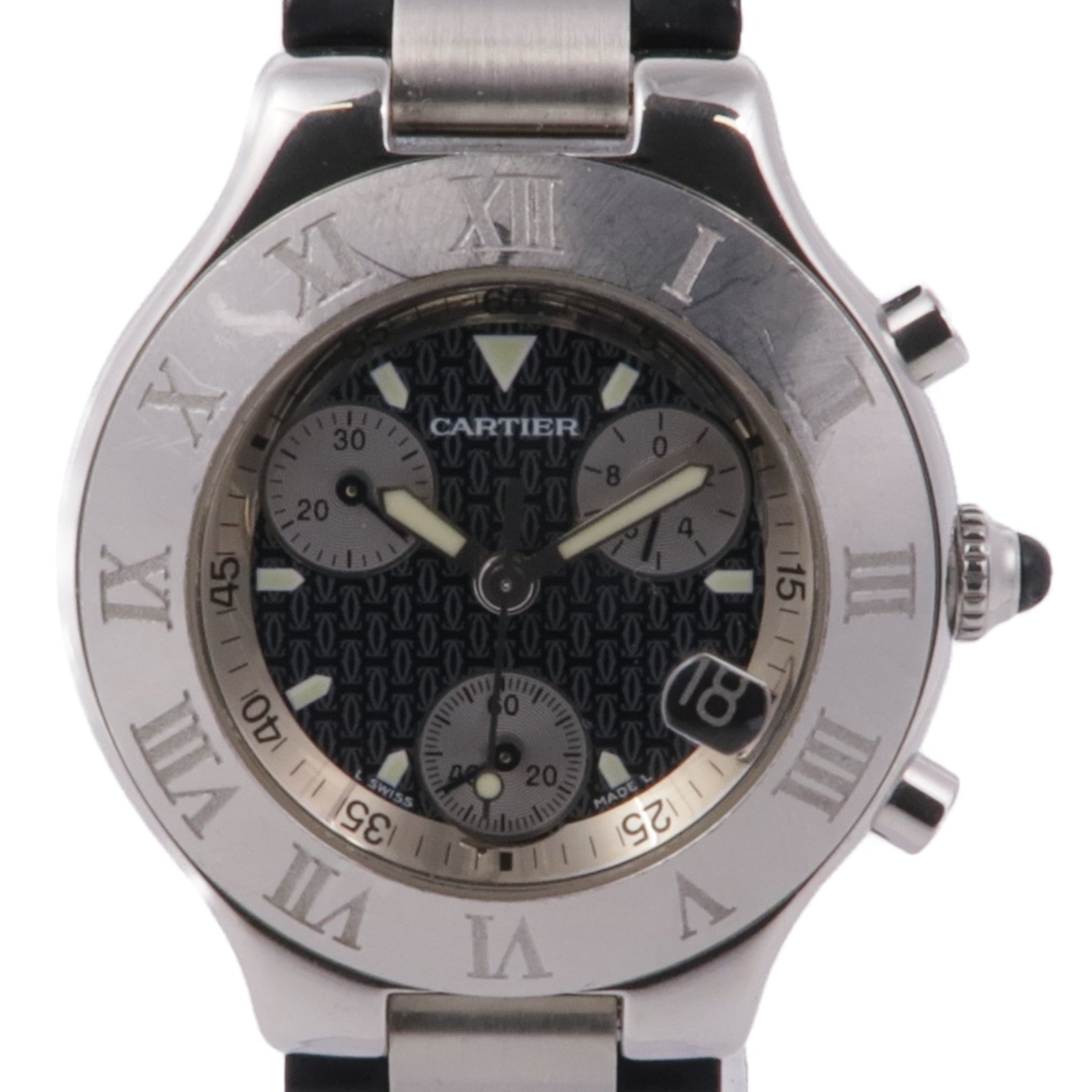 CARTIER Chronoscaph Watch 2424