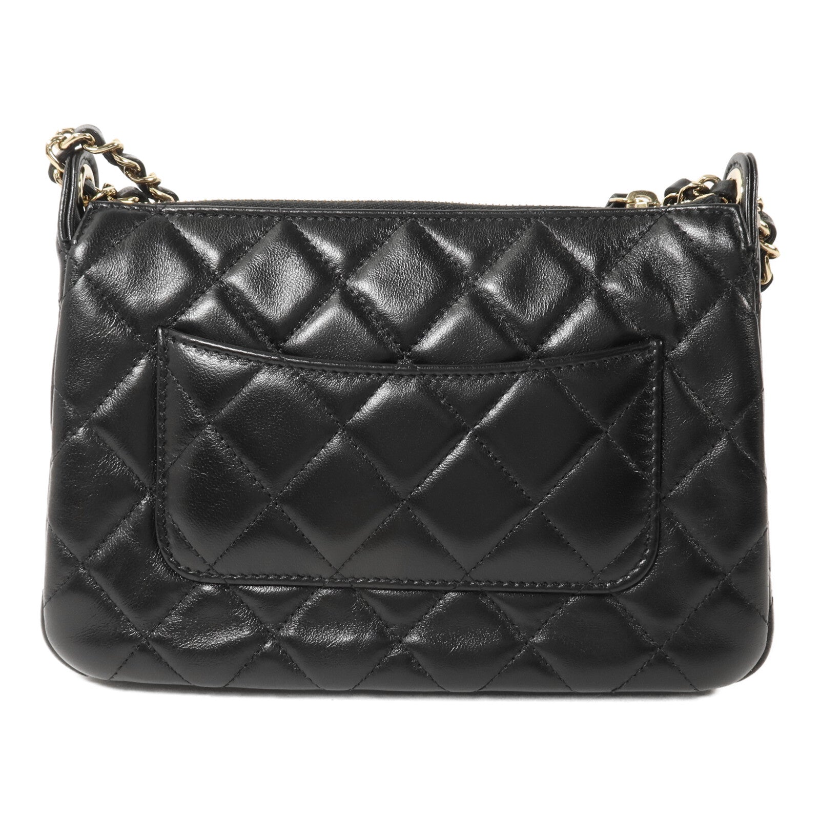 CHANEL 羊皮皮革25C Clutch With Chain鏈帶肩背袋