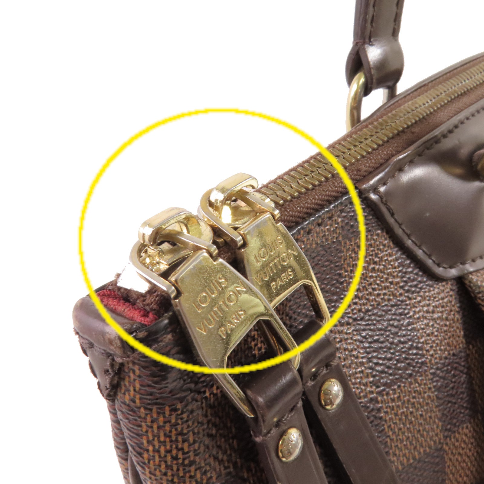 LOUIS VUITTON 【激減優惠】Damier Ebene Westminster GM Tote Bag金扣肩背袋啡色