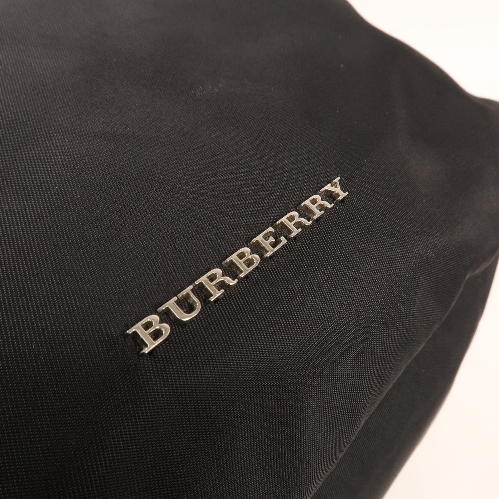 BURBERRY 尼龍Backpack銀扣背包