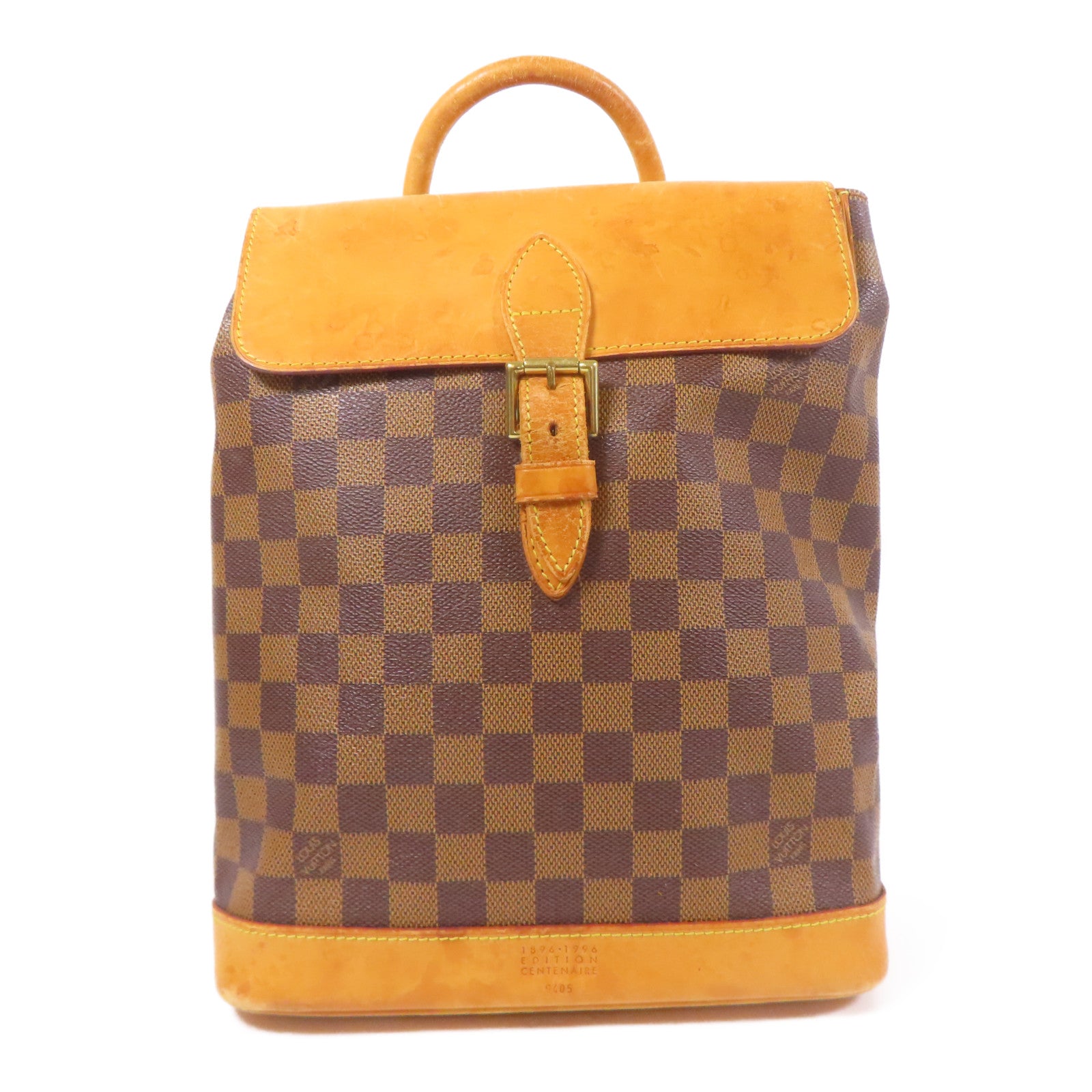 LOUIS VUITTON Damier Arlequin金扣背包