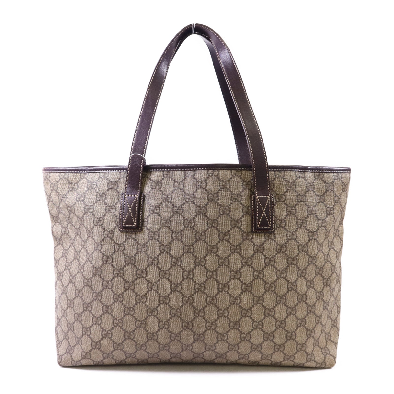 GUCCI 帆布Tote Bag銀扣手挽袋