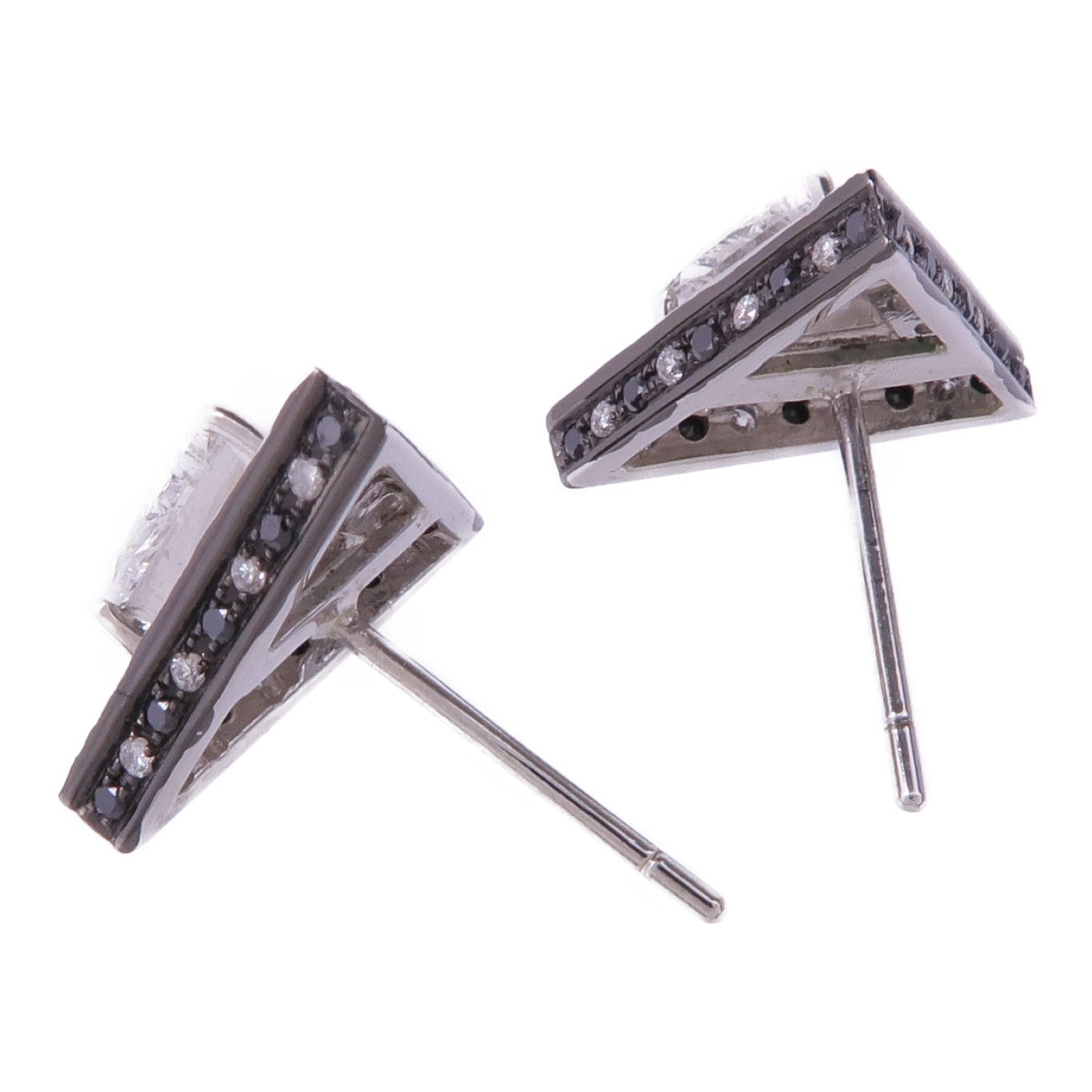 JEWELRY 18K白金Diamond Earrings鑽石耳環