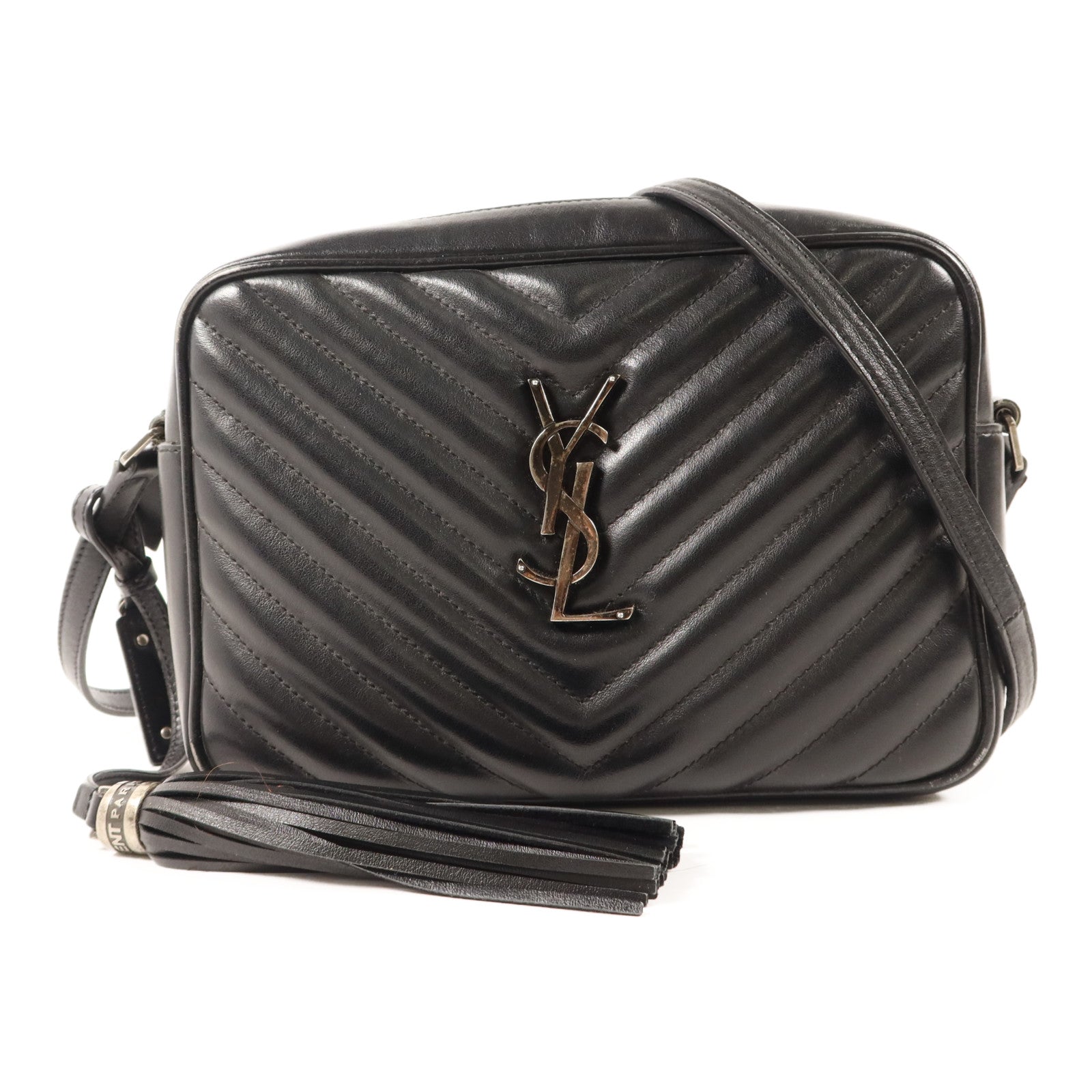 SAINT LAURENT 牛皮皮革LOU肩背袋