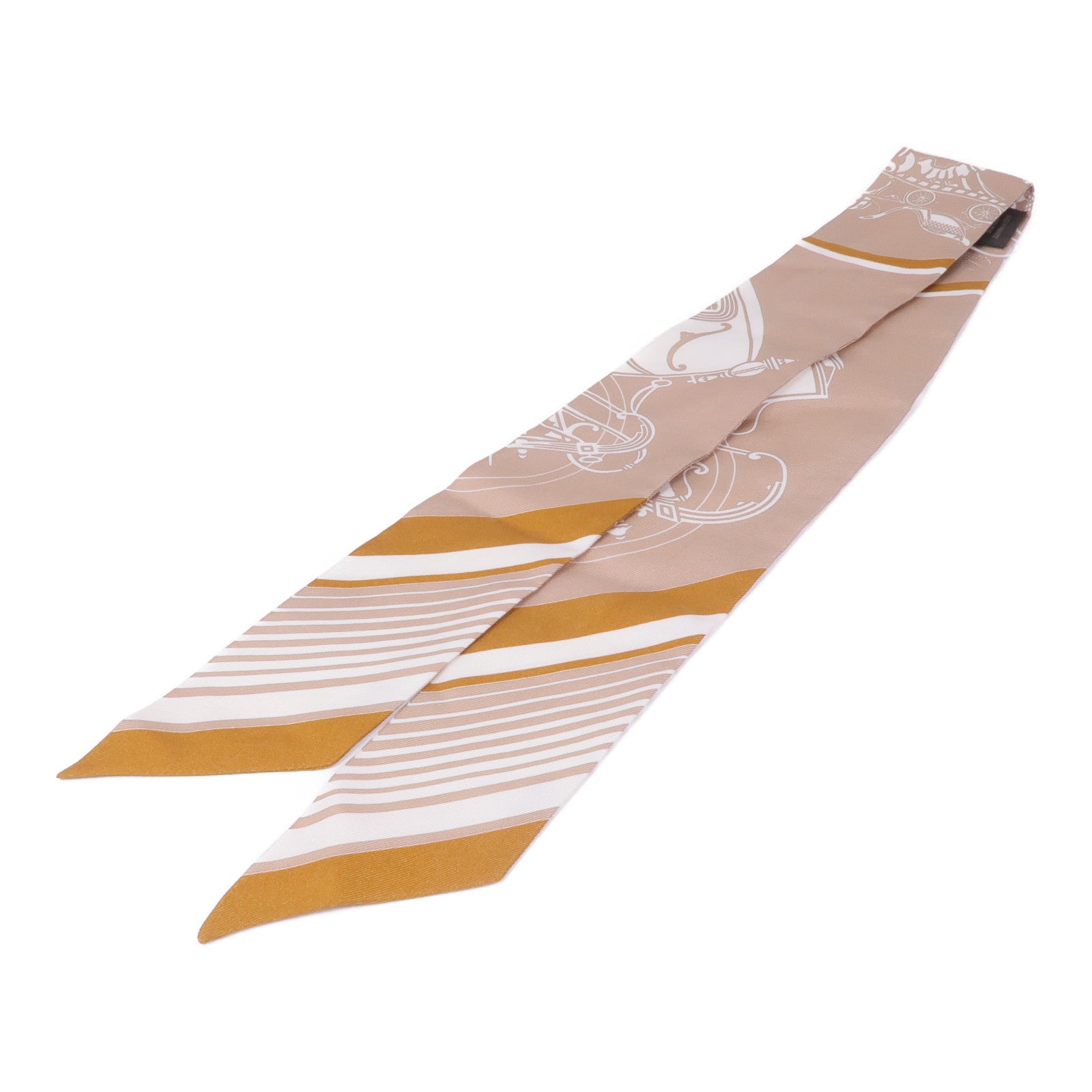 HERMES 絲質Twilly絲巾