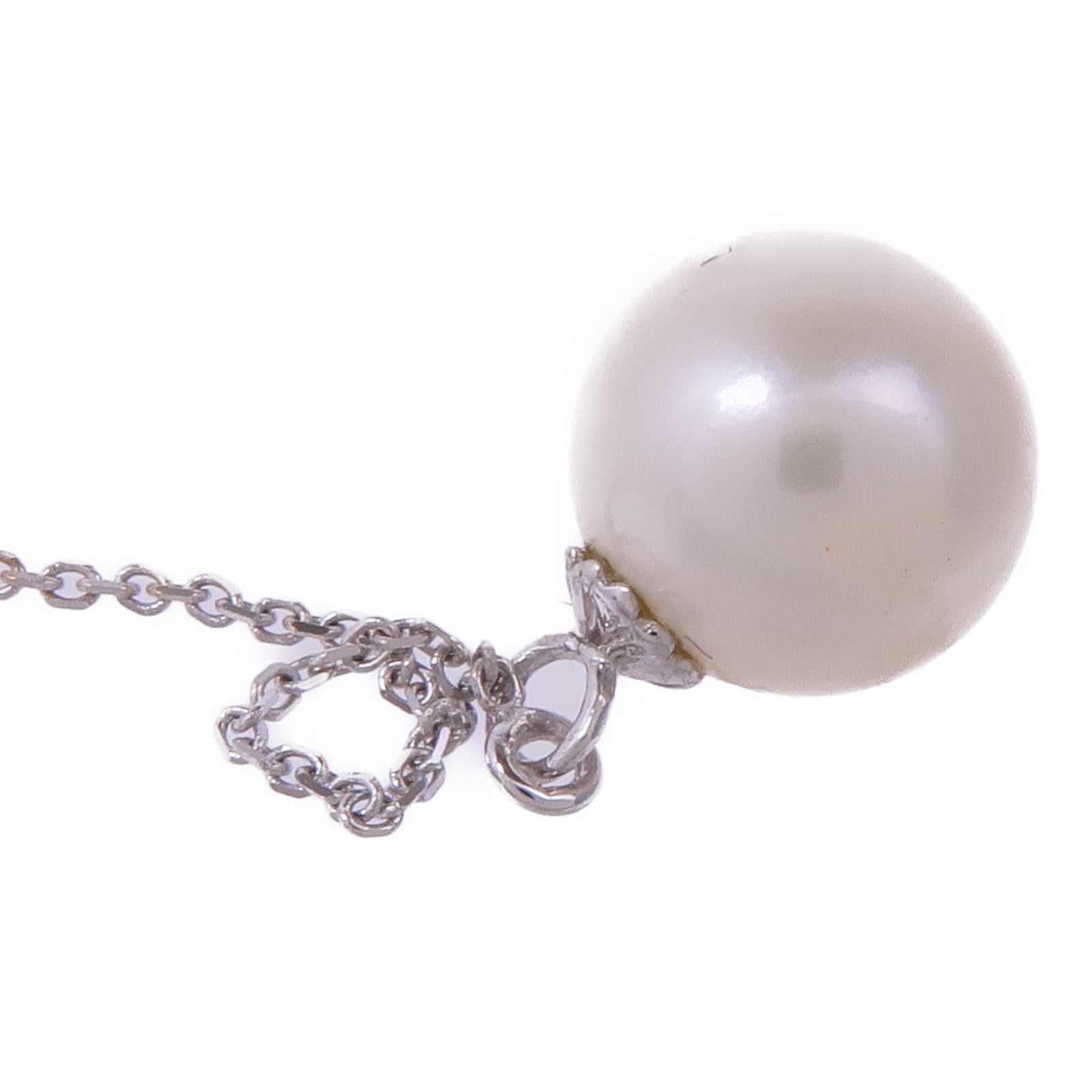 JEWELRY 18K白金Pearl Earrings珍珠耳環