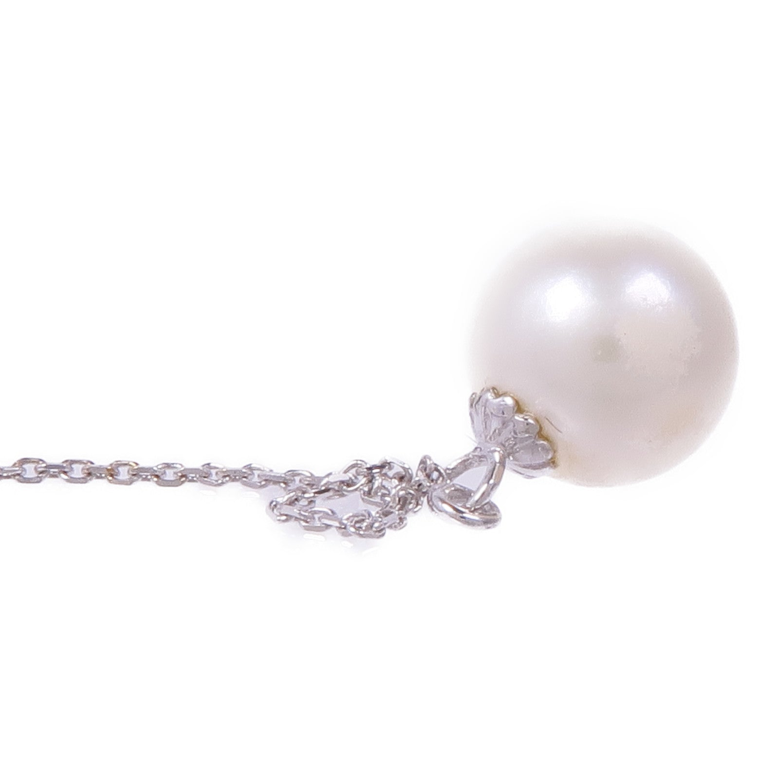 JEWELRY 18K白金Pearl Earrings珍珠耳環