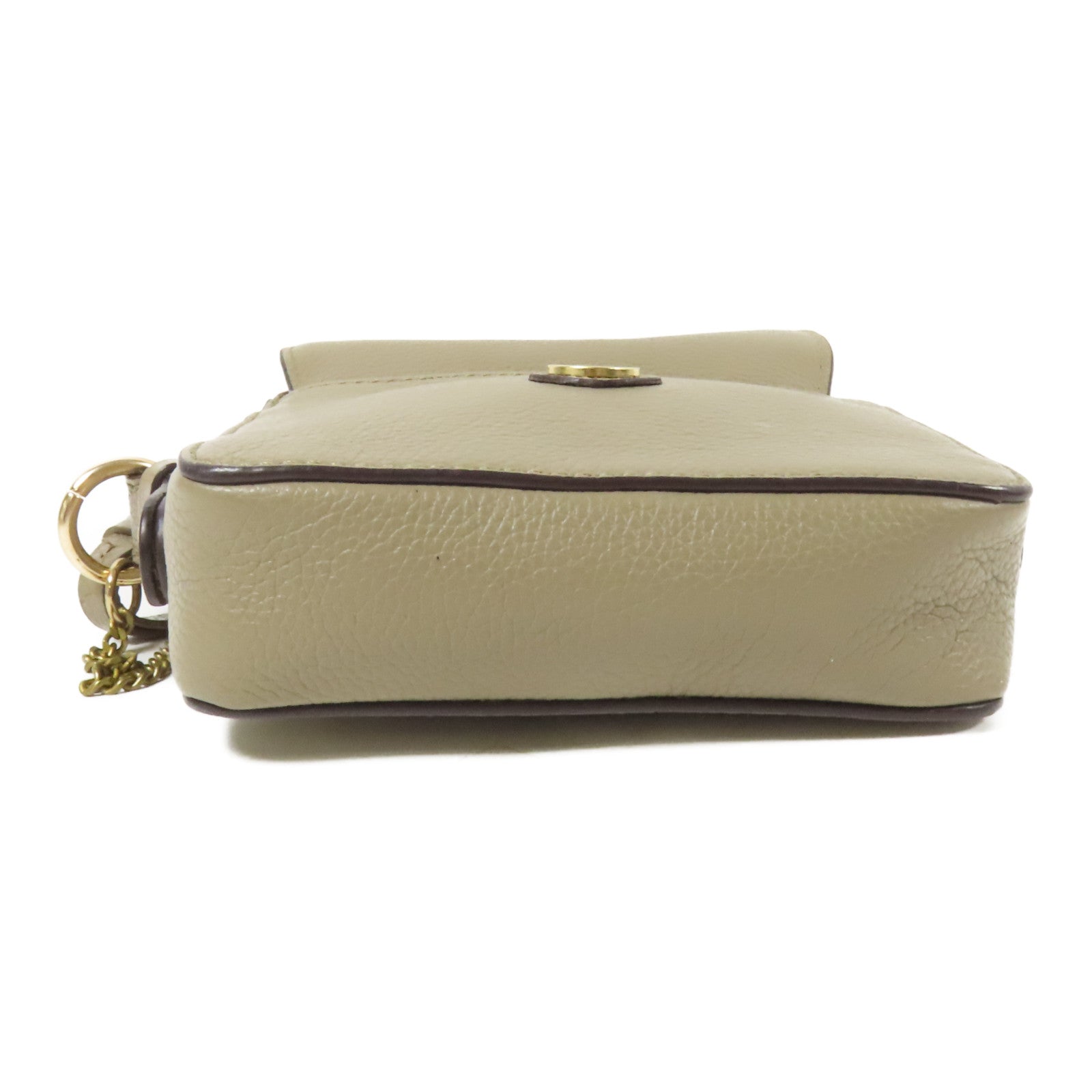 SEE BY CHLOE 皮革/麂皮皮革Joan Camera Bag金扣肩背袋