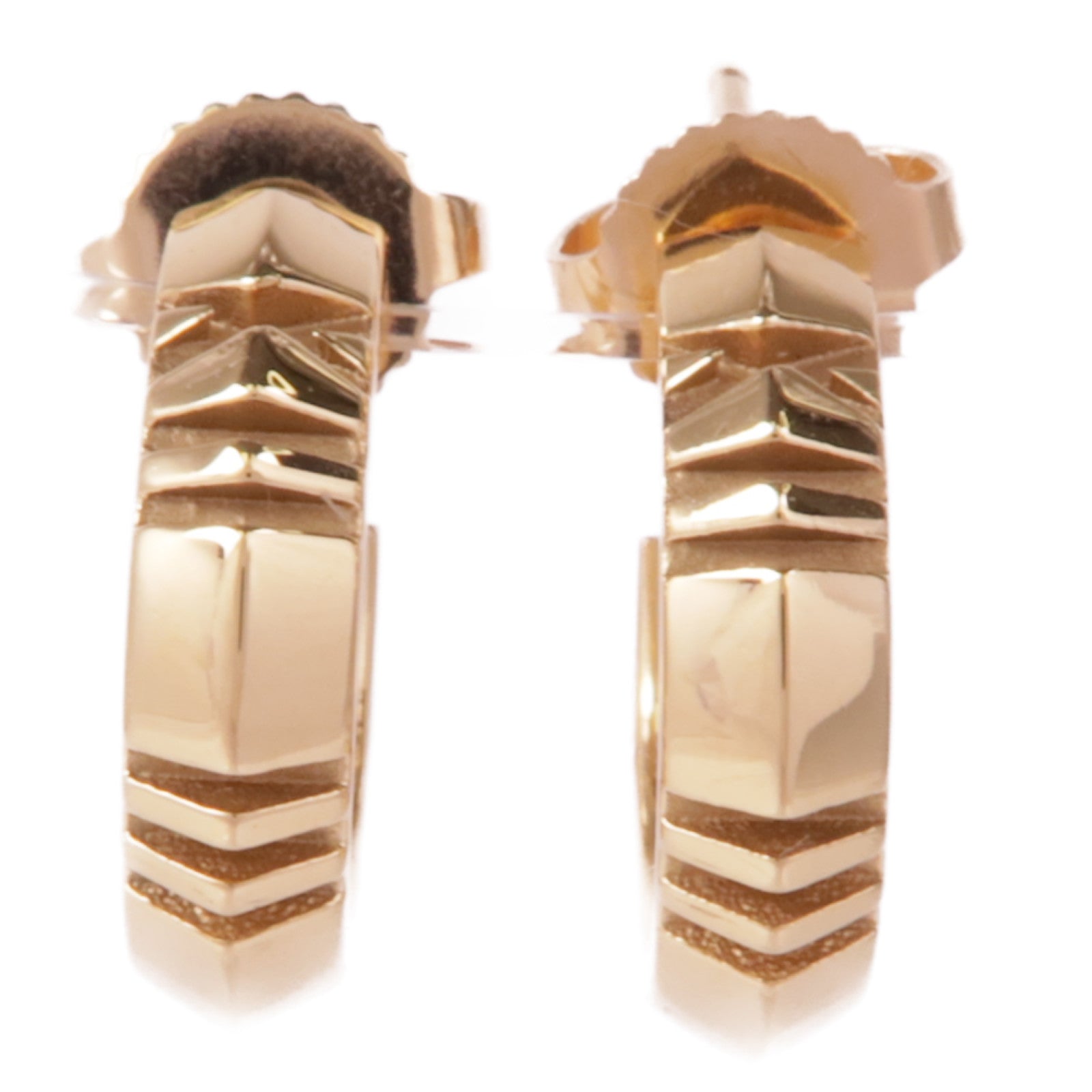 TIFFANY&CO 18K玫瑰金Atlas X Hoop Earrings耳環