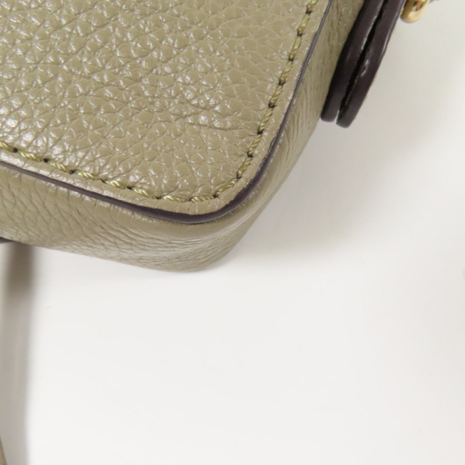 SEE BY CHLOE 皮革/麂皮皮革Joan Camera Bag金扣肩背袋