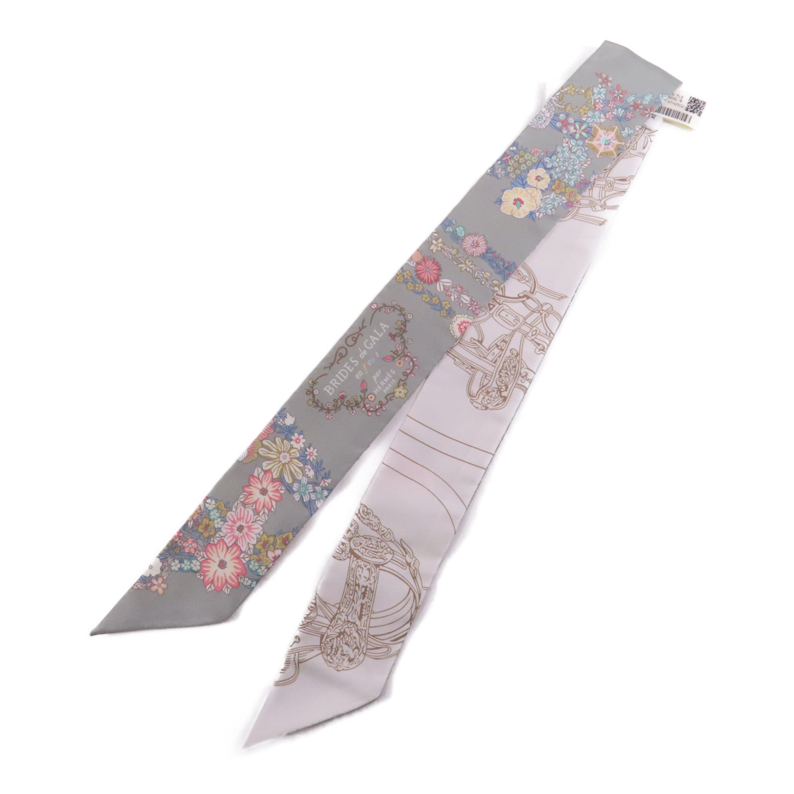 HERMES 絲質Twilly絲巾