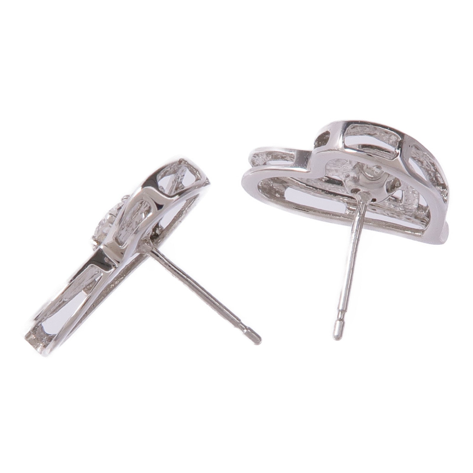 JEWELRY PT850/PT900鉑金Pierce Earrings鑽石耳環