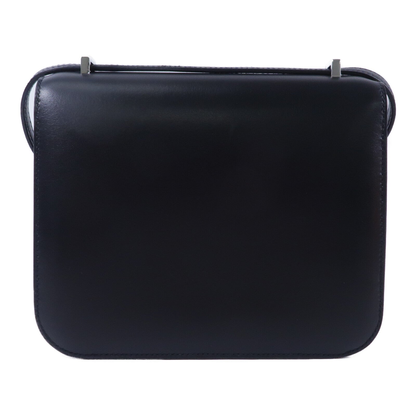 HERMES Evercalf皮革Constance Mini肩背袋Noir