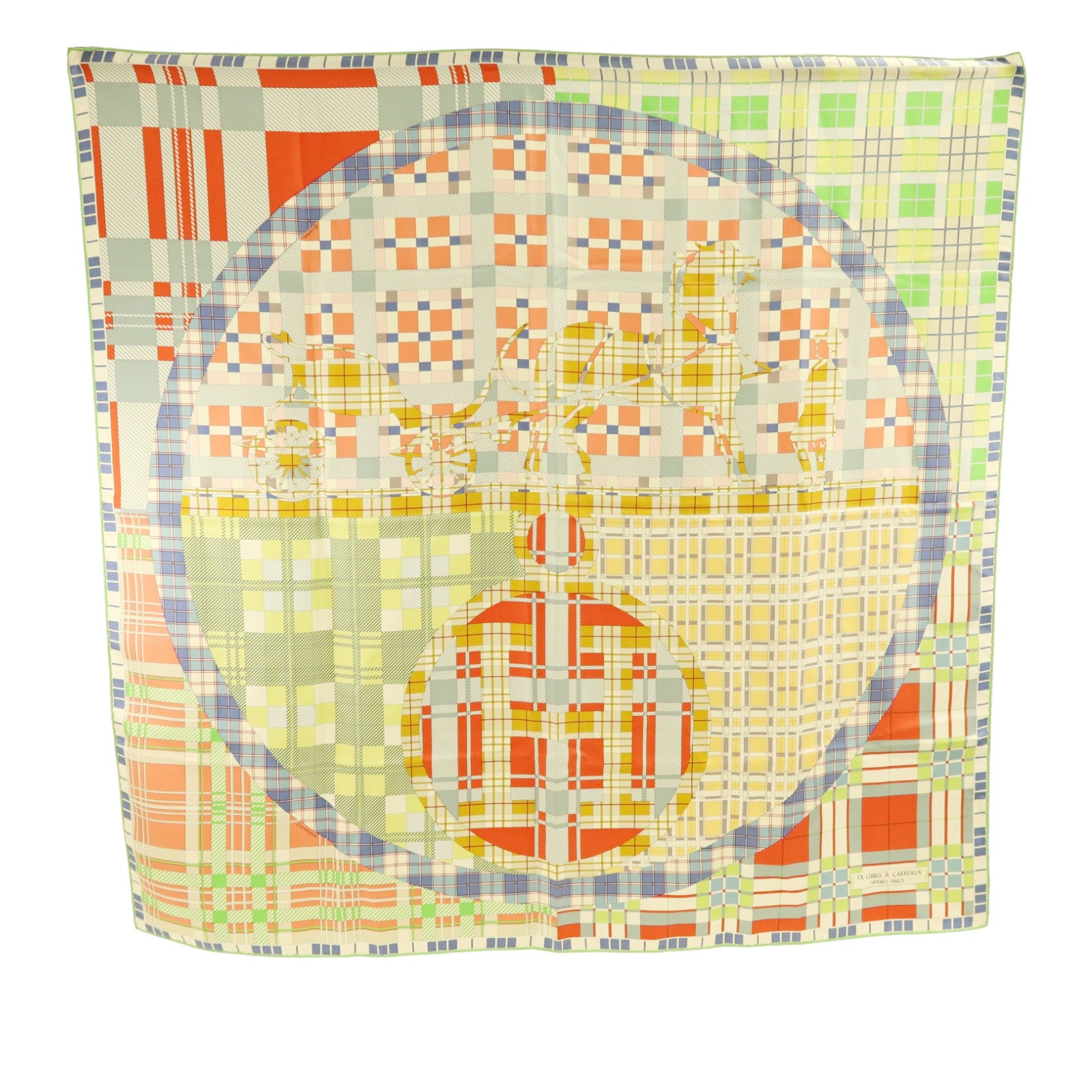 HERMES 絲質Scarf 90x90絲巾
