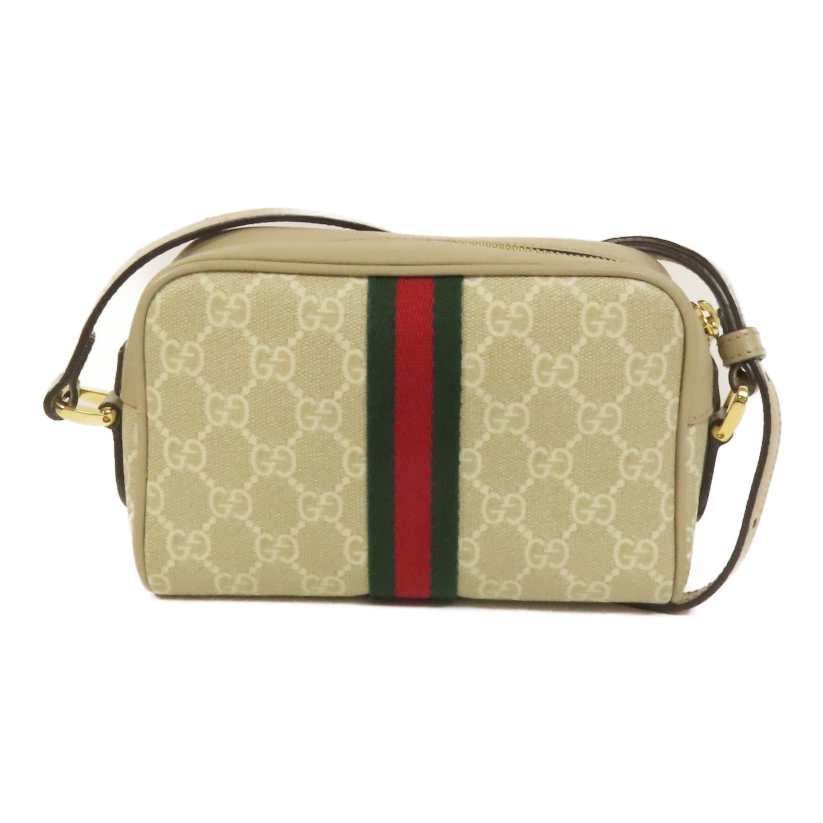 GUCCI 塗層帆布Ophidia Mini肩背袋