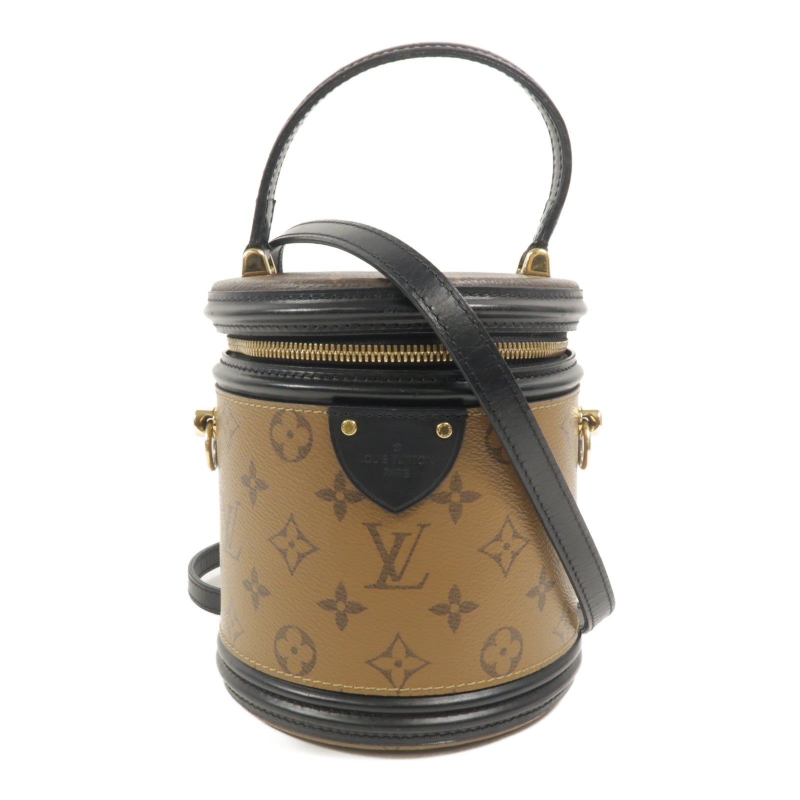 LOUIS VUITTON Monogram Reverse Cannes手挽肩背兩用袋