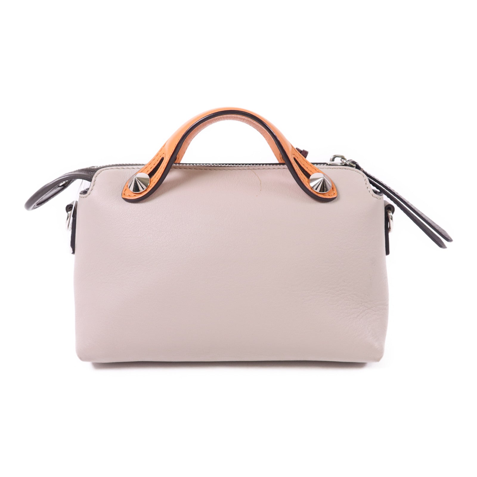 FENDI 牛皮皮革By The Way Mini銀扣手挽肩背兩用袋