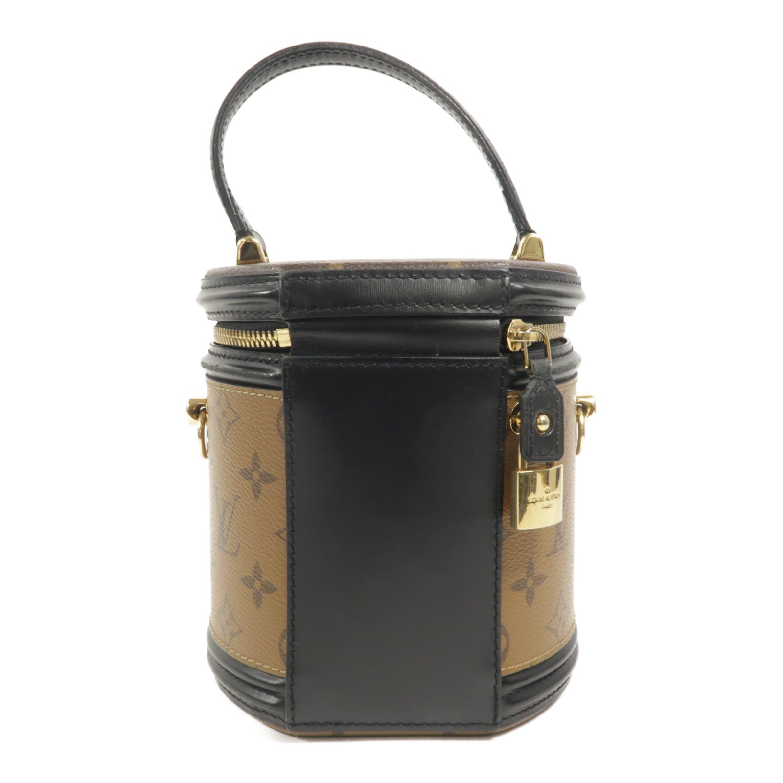 LOUIS VUITTON Monogram Reverse Cannes手挽肩背兩用袋