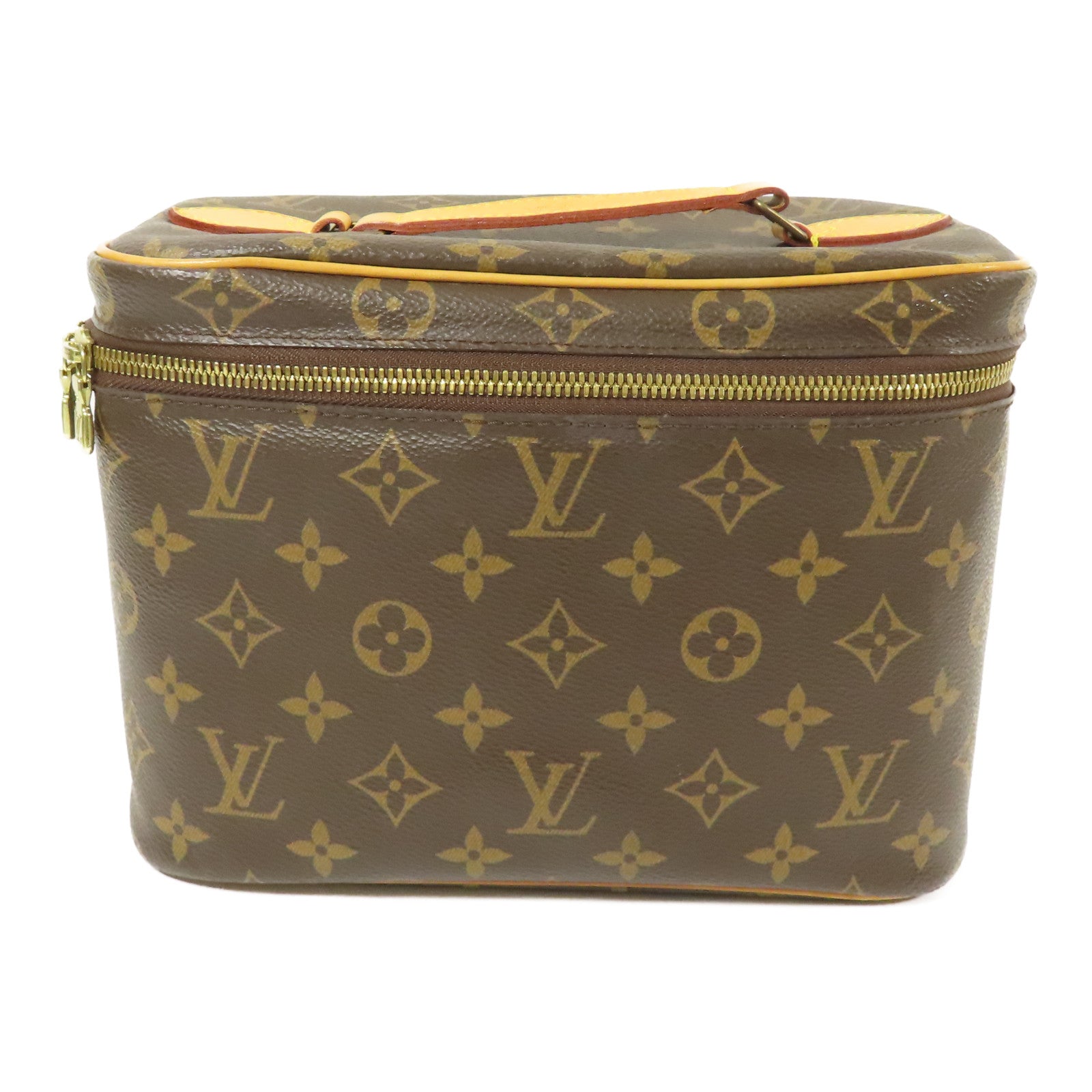LOUIS VUITTON Monogram Nice BB金扣手挽袋