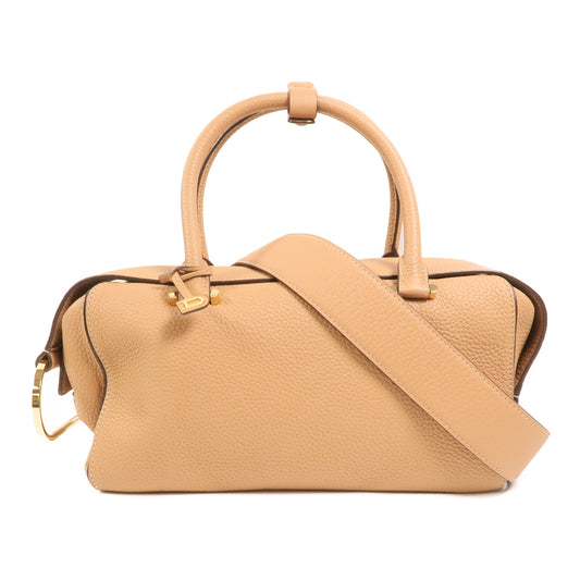 Delvaux 牛皮皮革Cool Box MM金扣手挽肩背兩用袋