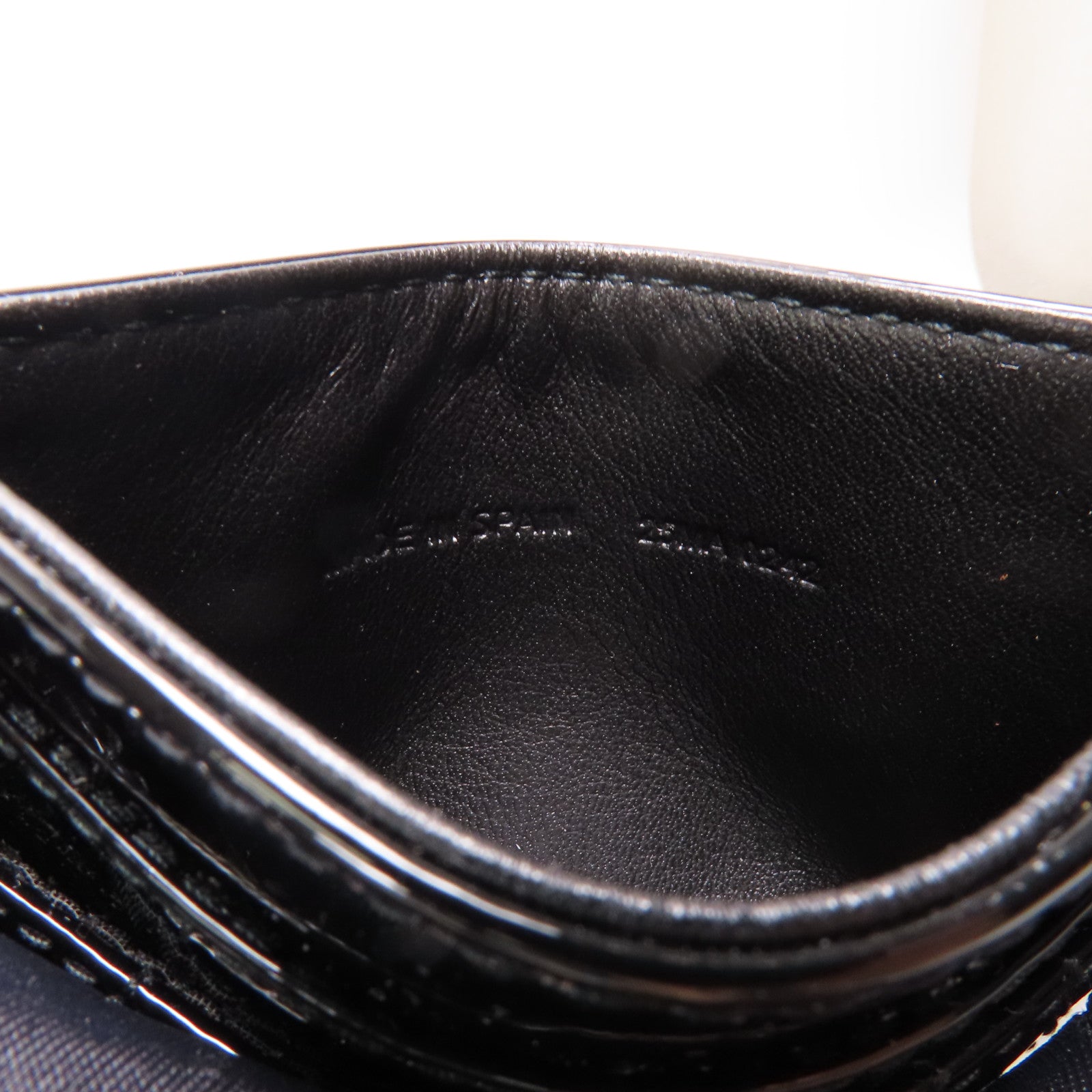 Dior 漆皮皮革Freesia Card Case金扣卡片套