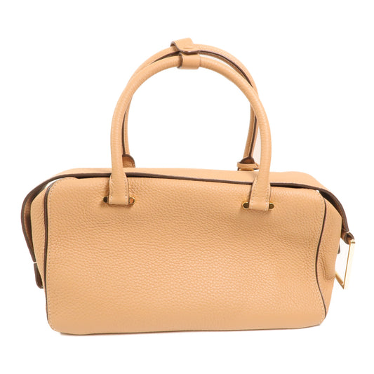 Delvaux 牛皮皮革Cool Box MM金扣手挽肩背兩用袋