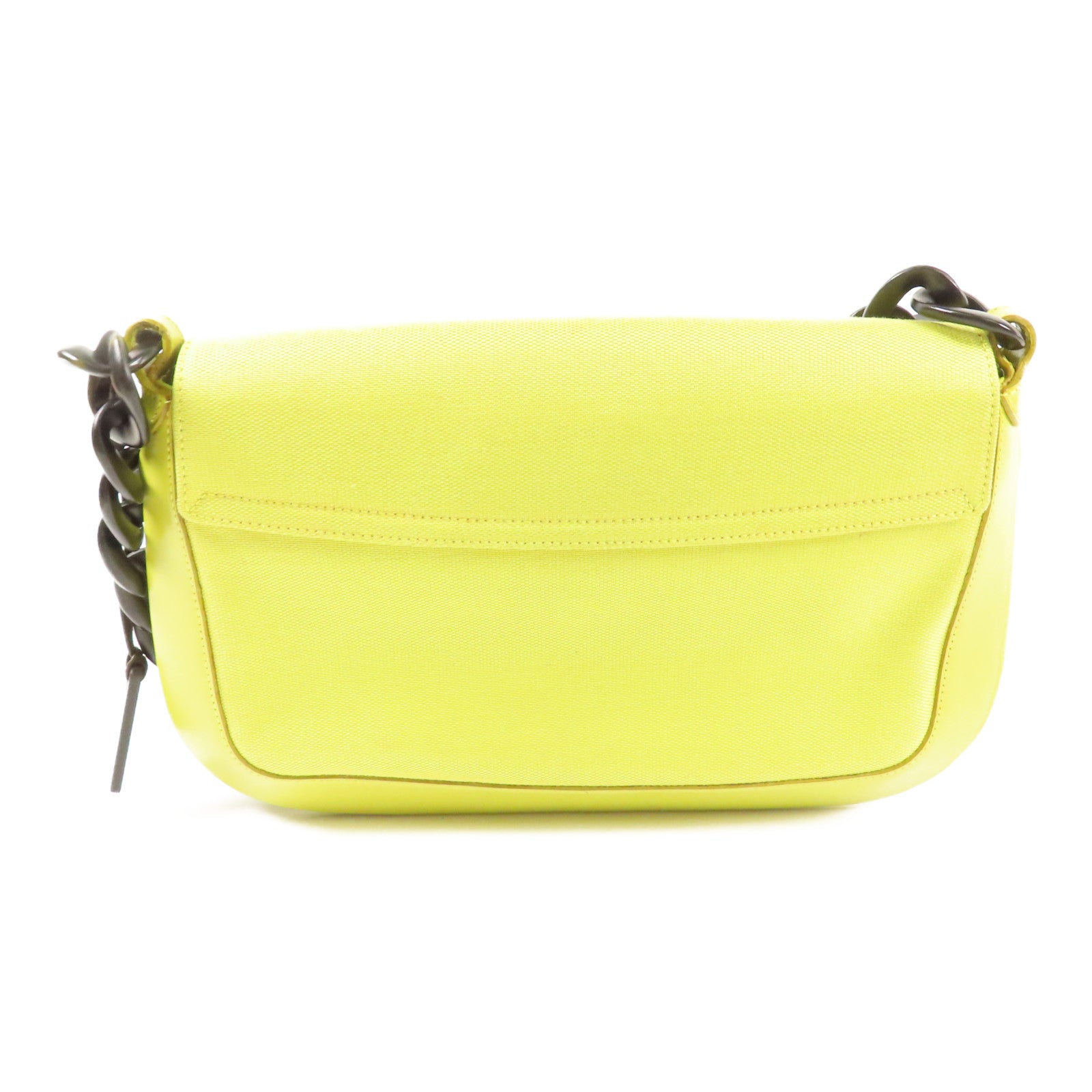 GUCCI GG SHW Shoulder Bag Canvas/Leather 0013820 Yellow