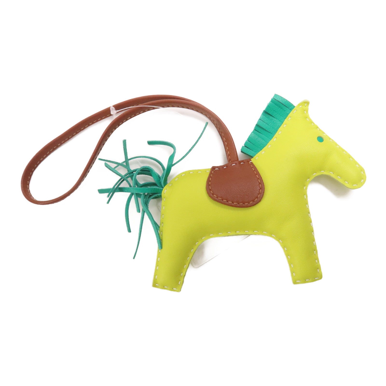 HERMES Milo皮革Rodeo MM掛飾