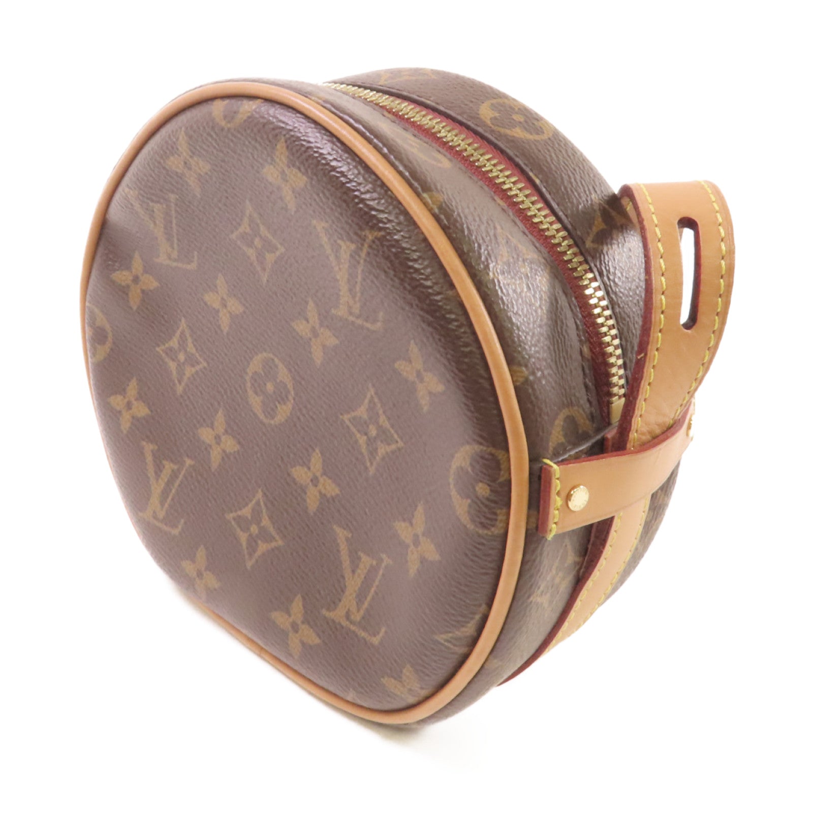 LOUIS VUITTON 【激減優惠】Monogram Boite Chapeau Souple Shoulder Bag金扣肩背袋啡色