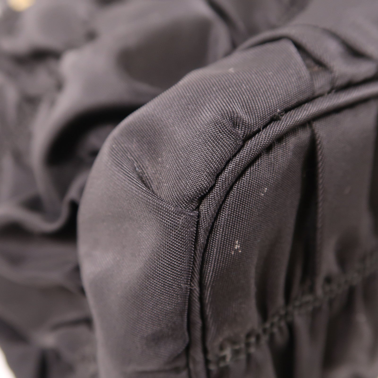 PRADA 尼龍2 Way Shoulder金扣手挽肩背兩用袋