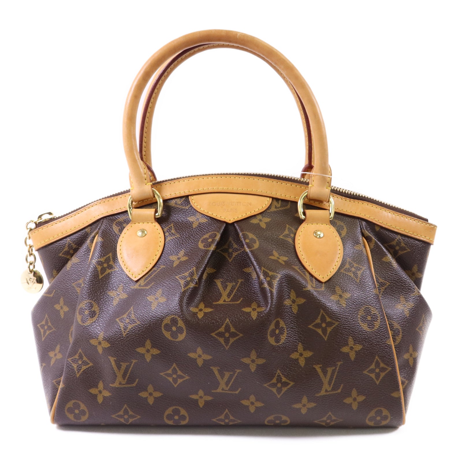 LOUIS VUITTON 【激減優惠】Monogram Tivoli PM金扣手挽袋