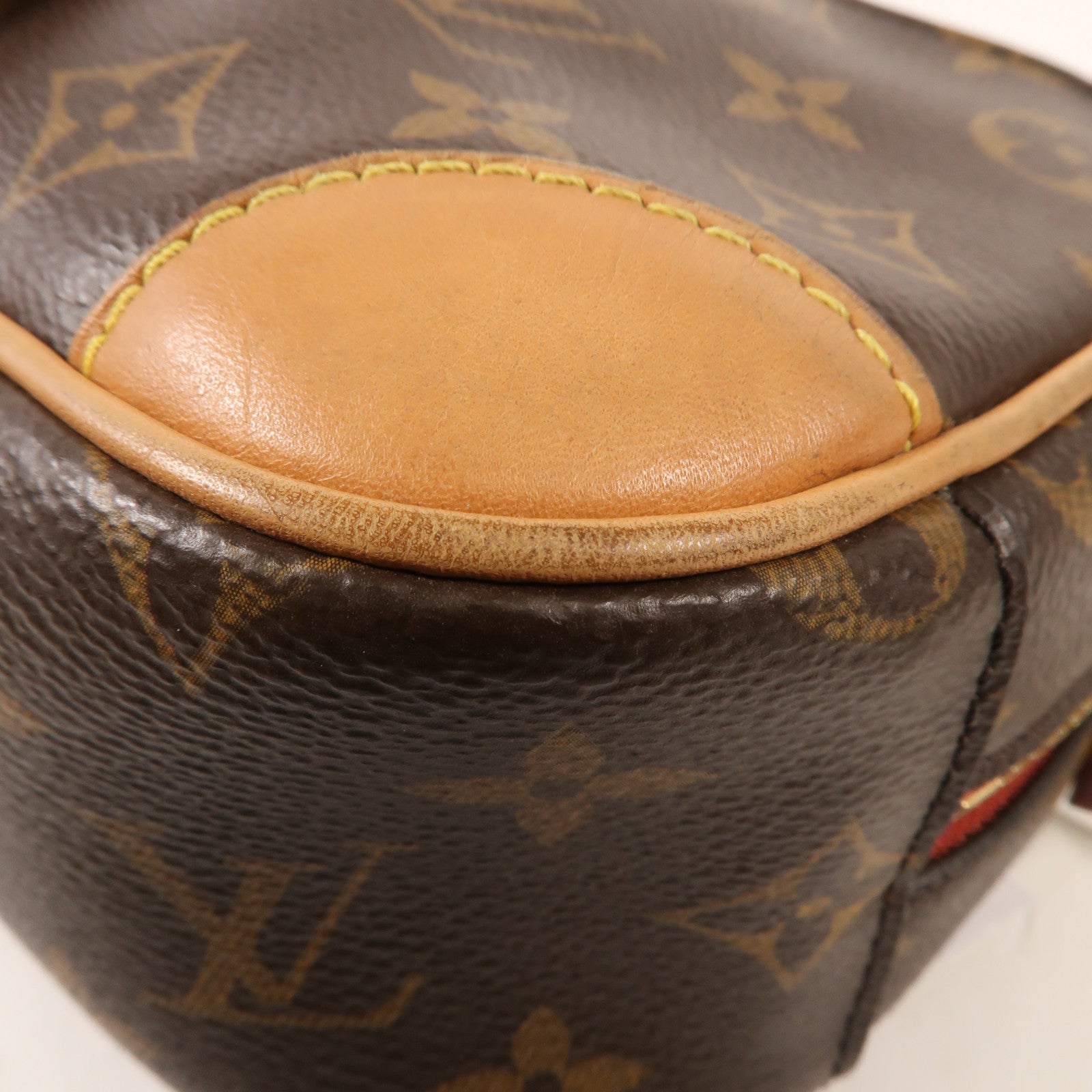 LOUIS VUITTON Monogram Deauville Mini金扣肩背袋