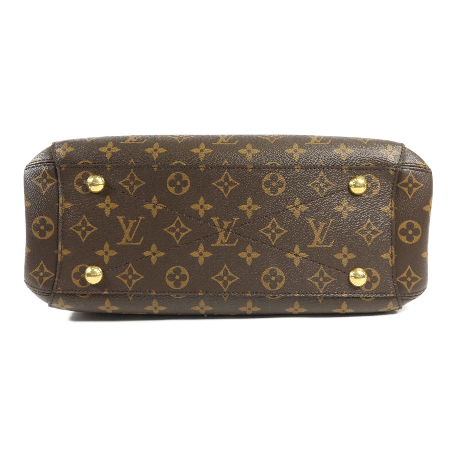 LOUIS VUITTON Monogram Montaigne MM金扣手挽肩背兩用袋
