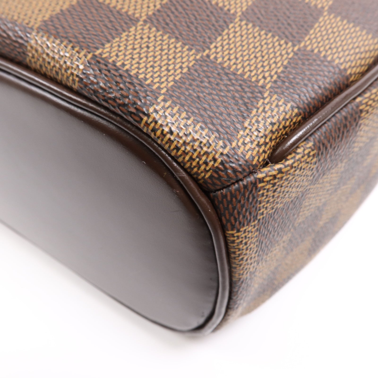 LOUIS VUITTON Damier Sarria Horizontal金扣手挽袋