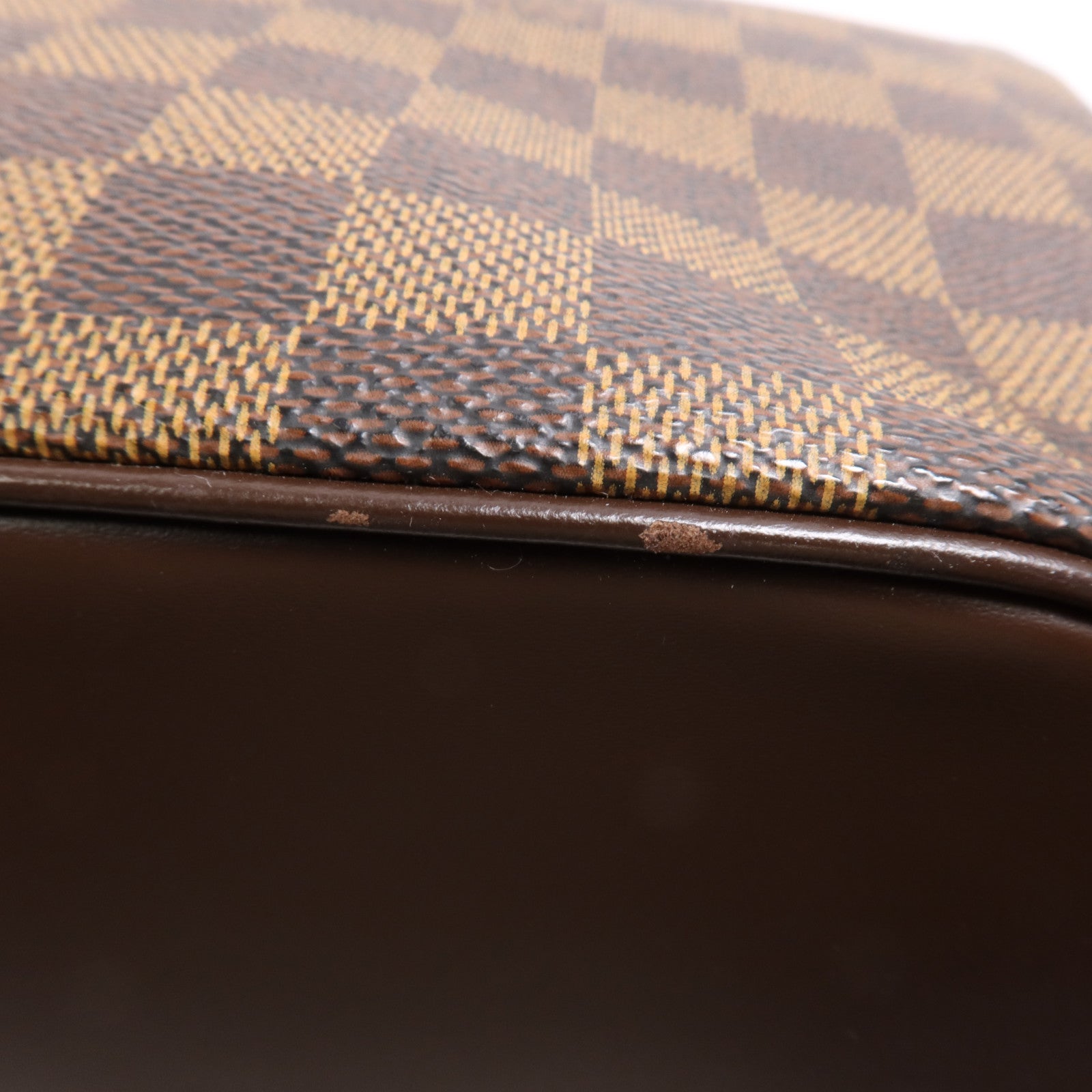 LOUIS VUITTON Damier Sarria Horizontal金扣手挽袋