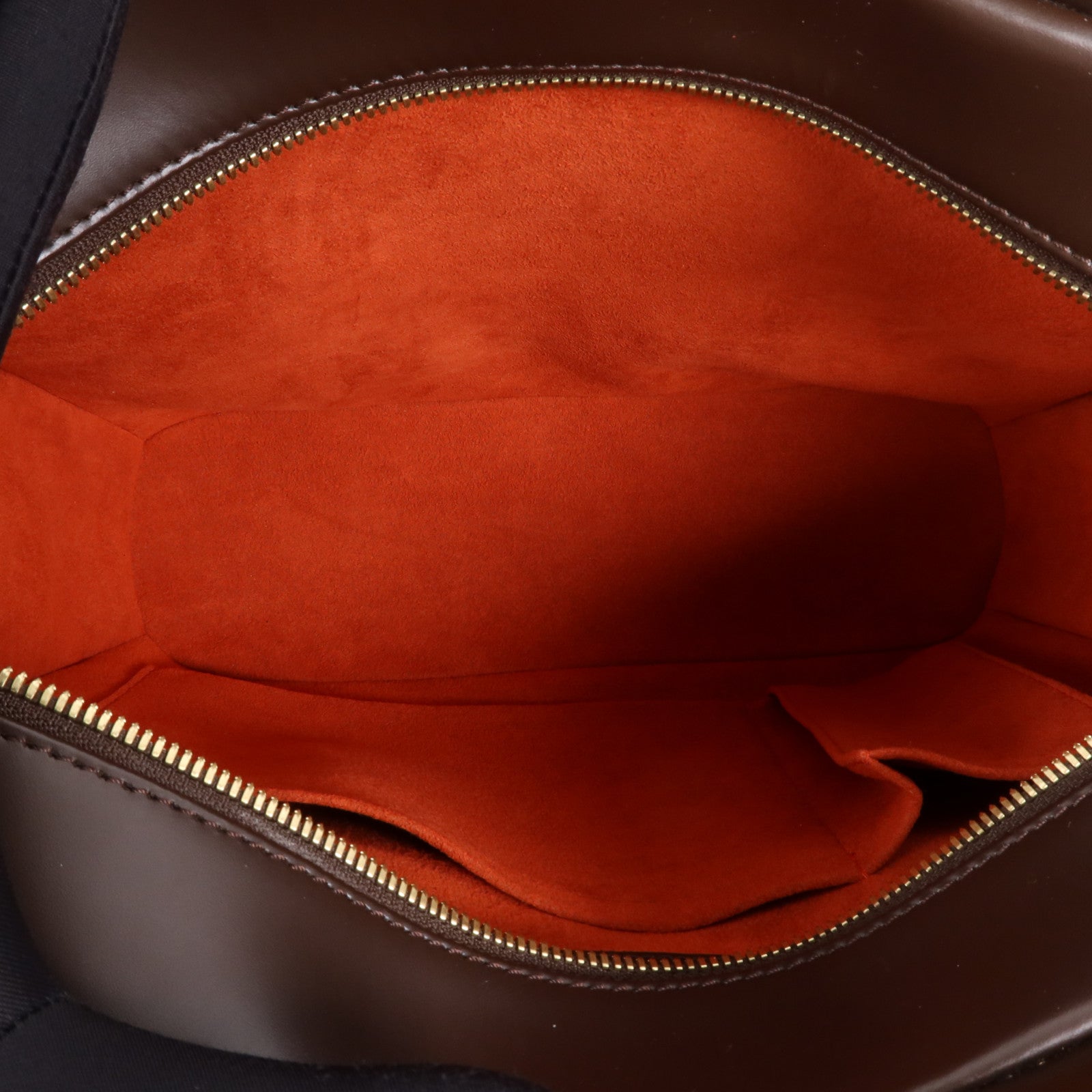 LOUIS VUITTON Damier Sarria Horizontal金扣手挽袋